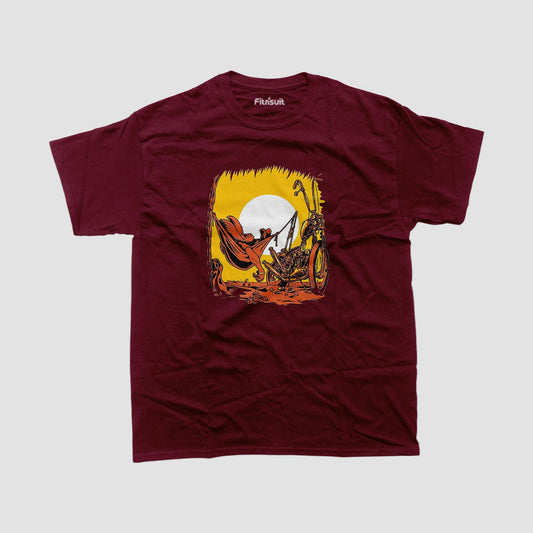 Cosmic Ride Motorcycle Fantasy T shirt