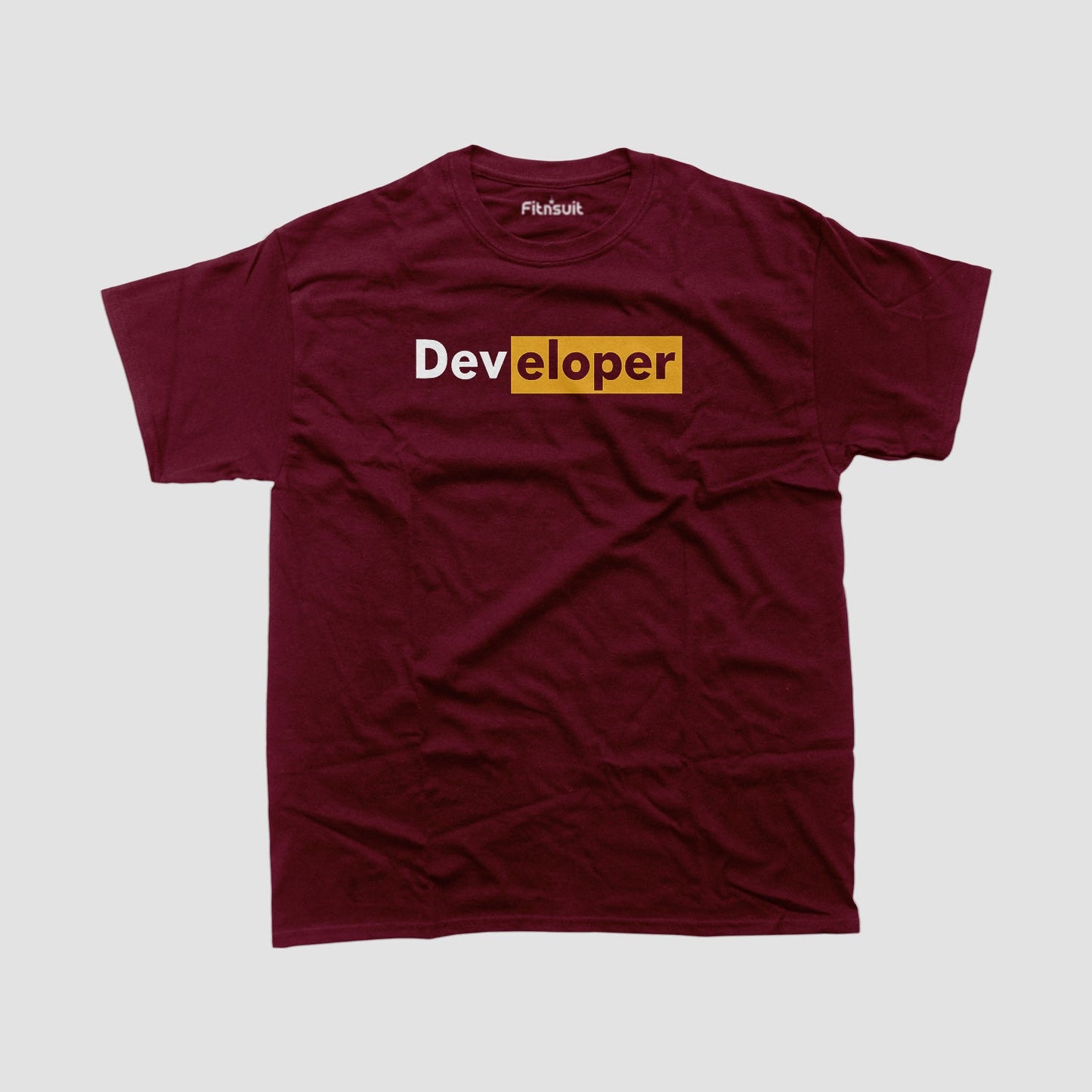 Developer Programmer Typography Unisex Premium T-shirt