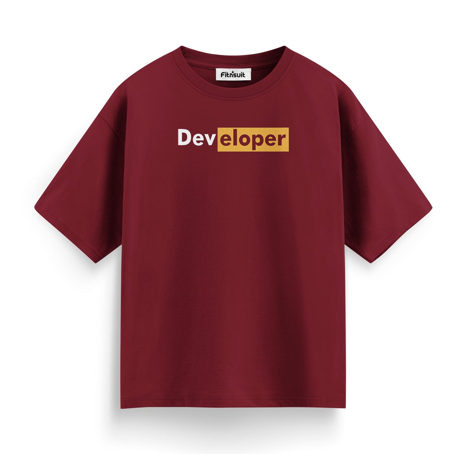 Developer Programmer Typography Unisex Premium T-shirt