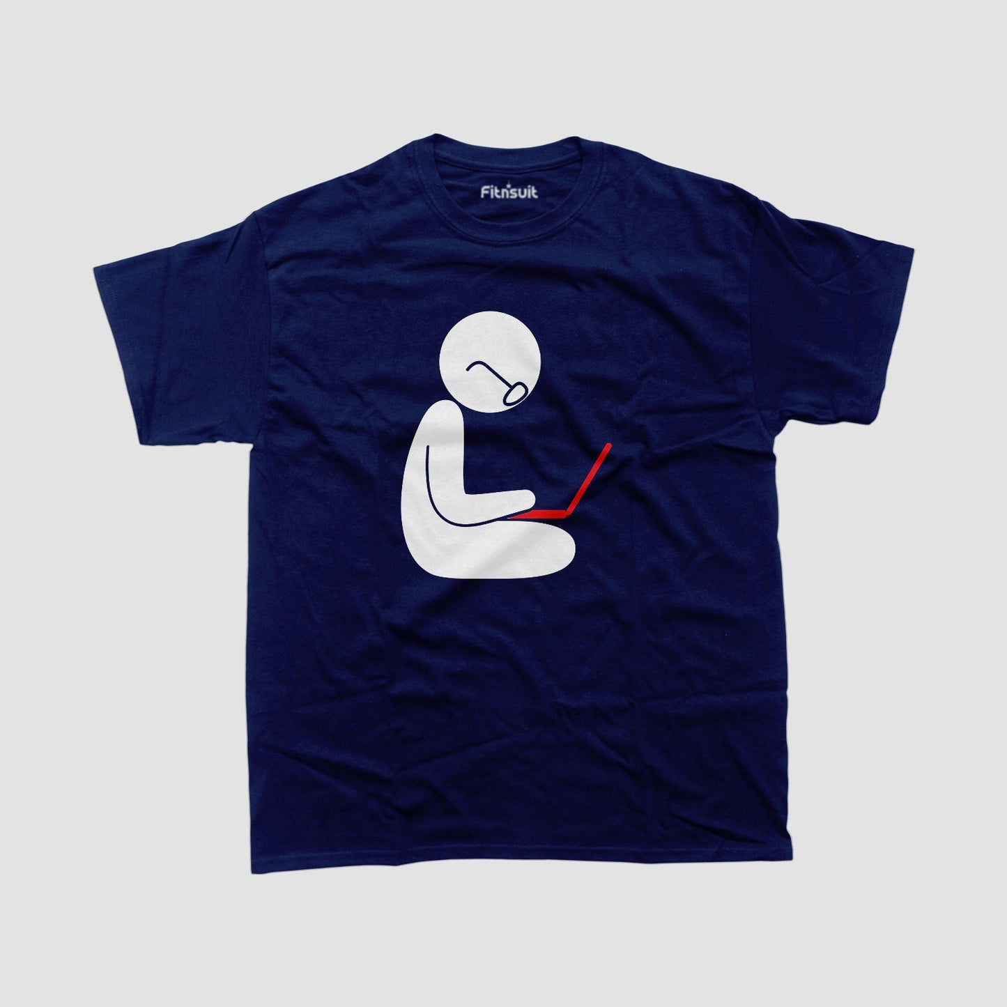 Programmer man icon Programmer Typography Unisex Premium T-shirt