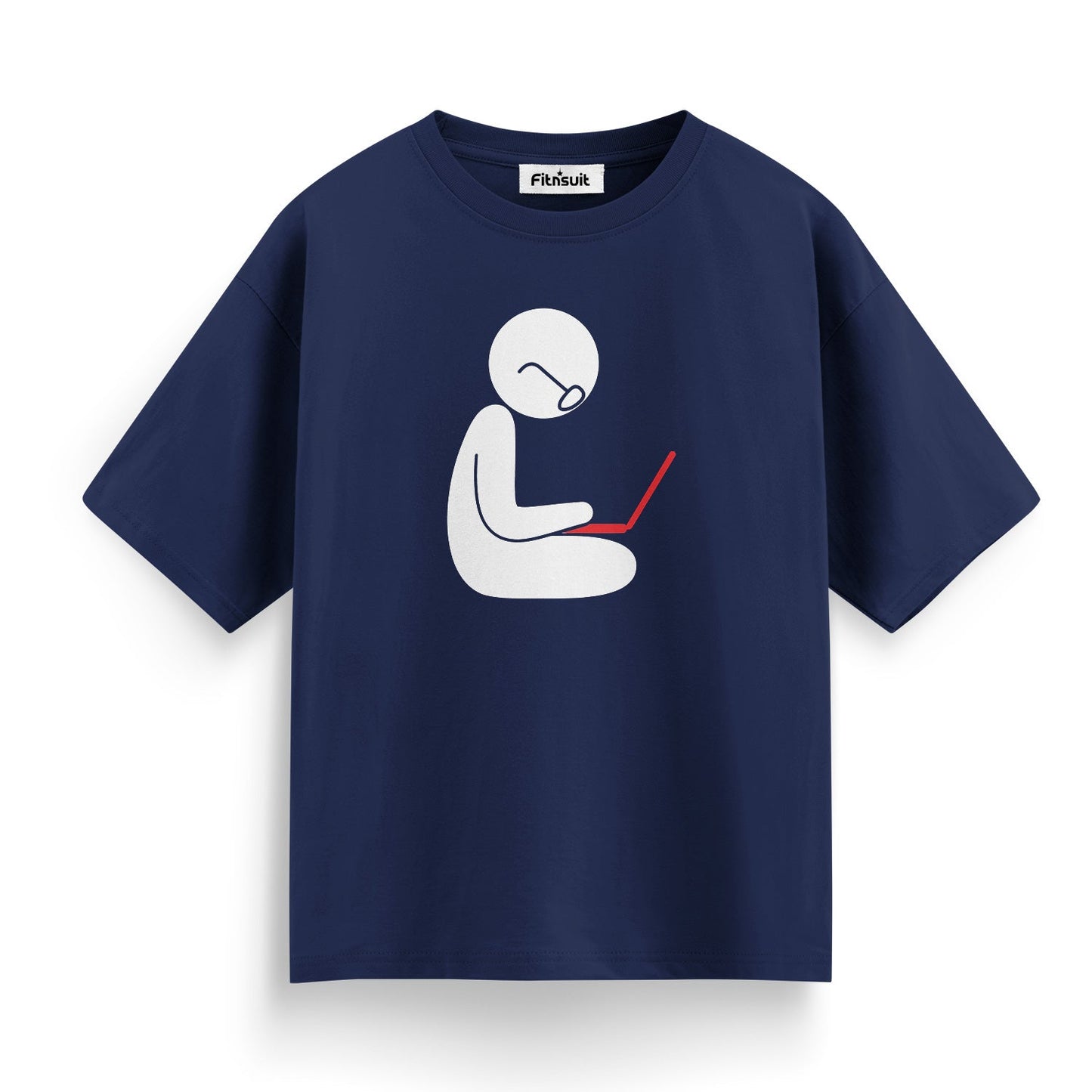 Programmer man icon Programmer Typography Unisex Premium T-shirt