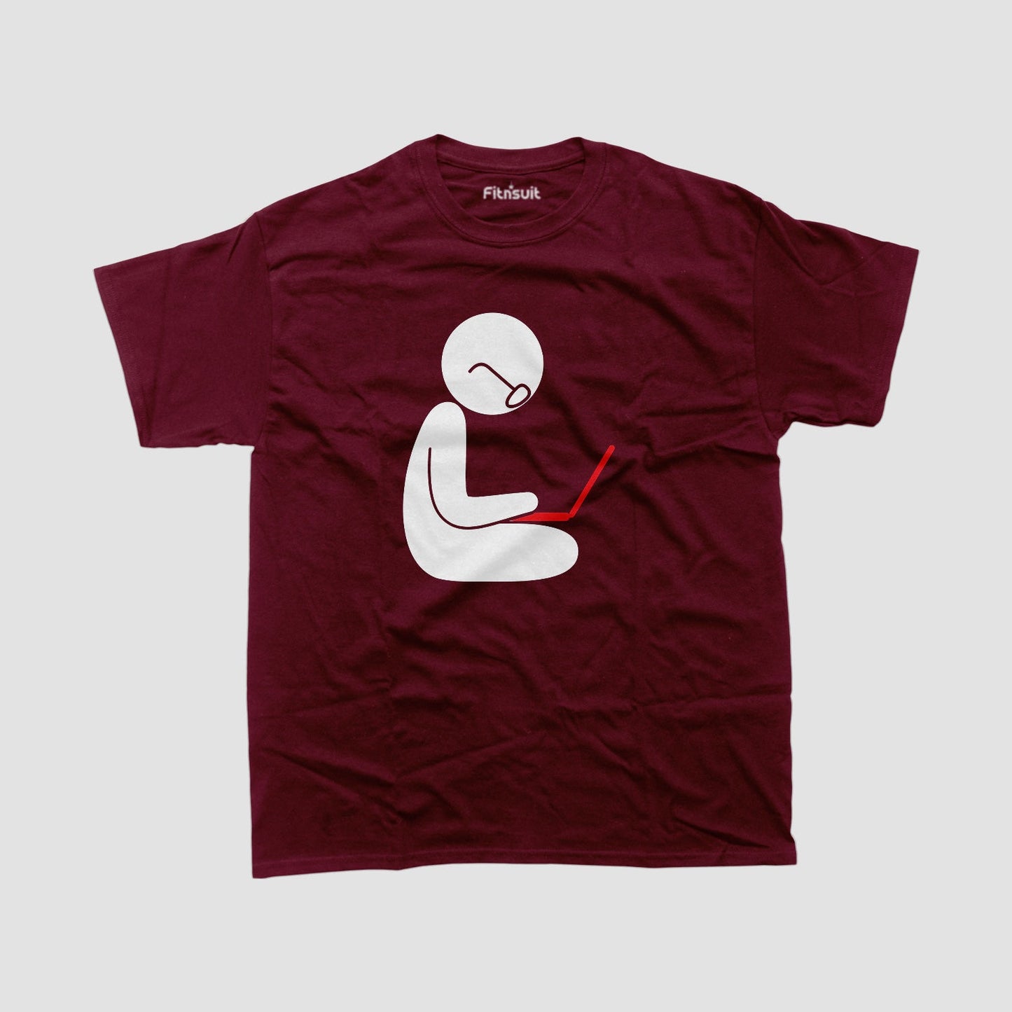 Programmer man icon Programmer Typography Unisex Premium T-shirt