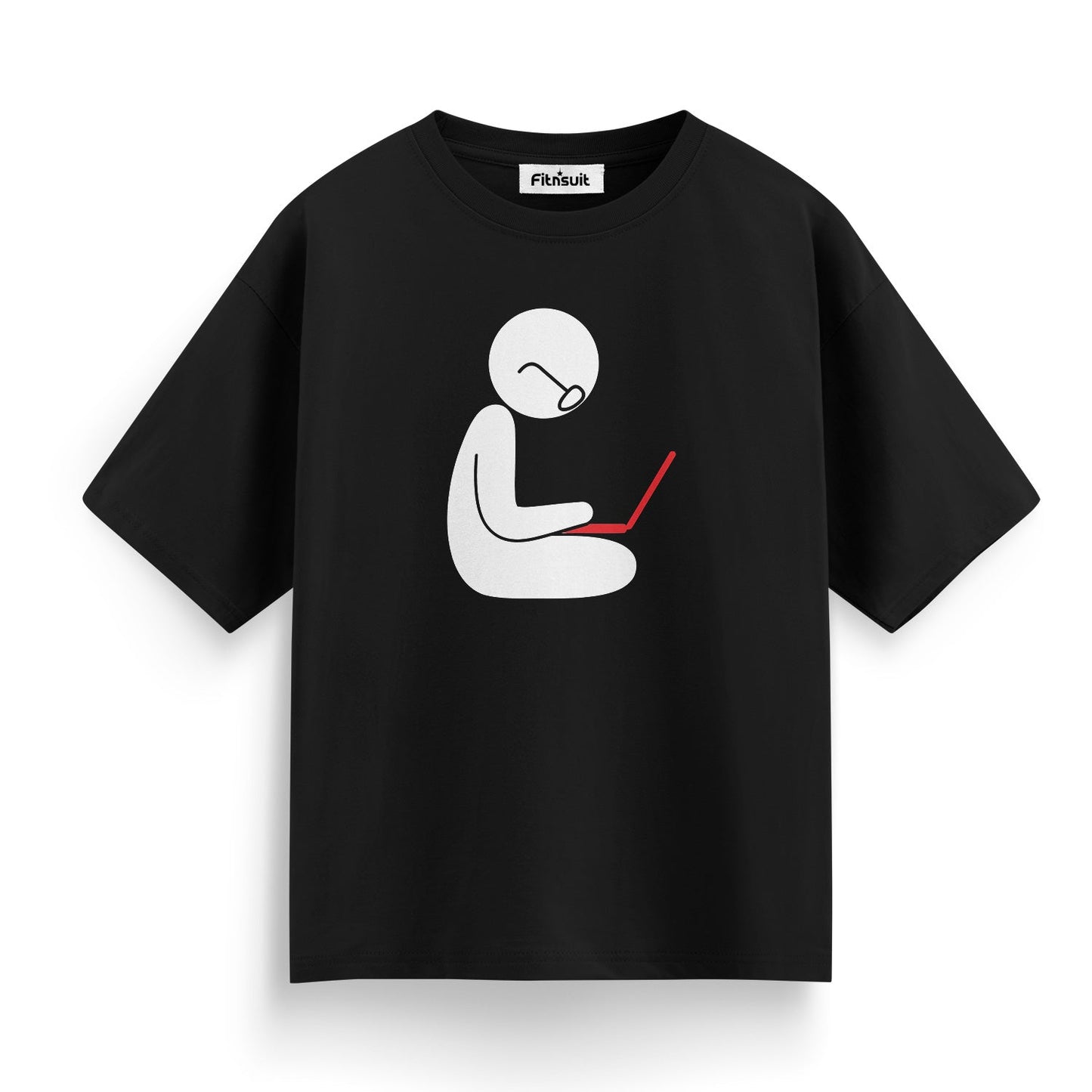 Programmer man icon Programmer Typography Unisex Premium T-shirt