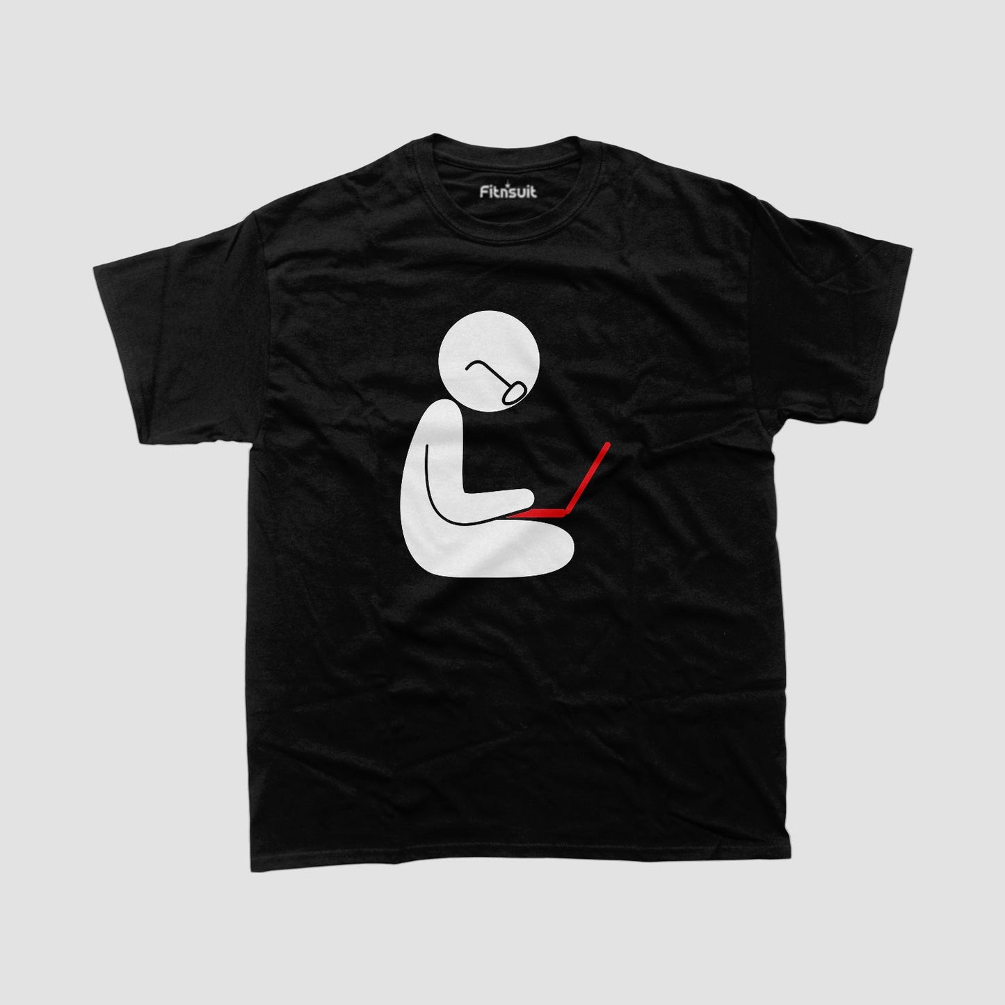 Programmer man icon Programmer Typography Unisex Premium T-shirt