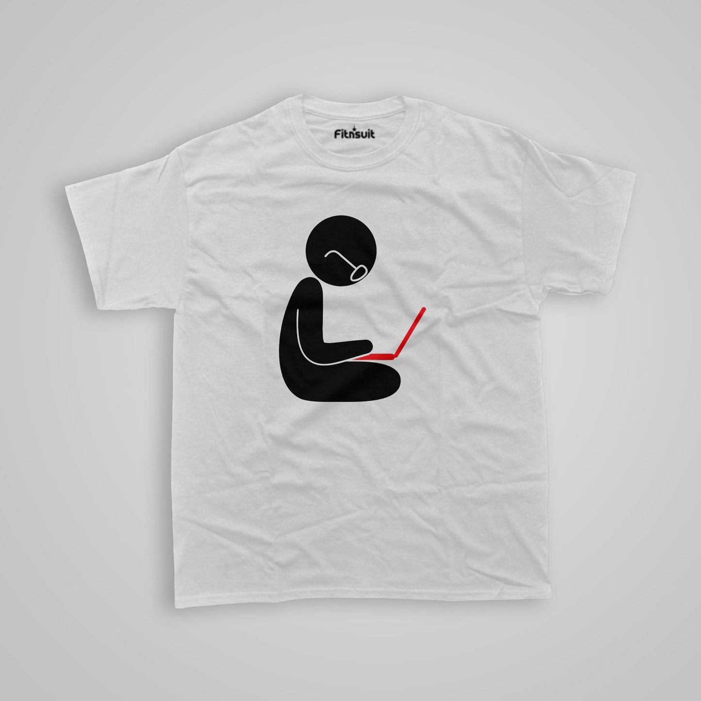Programmer man icon Programmer Typography Unisex Premium T-shirt