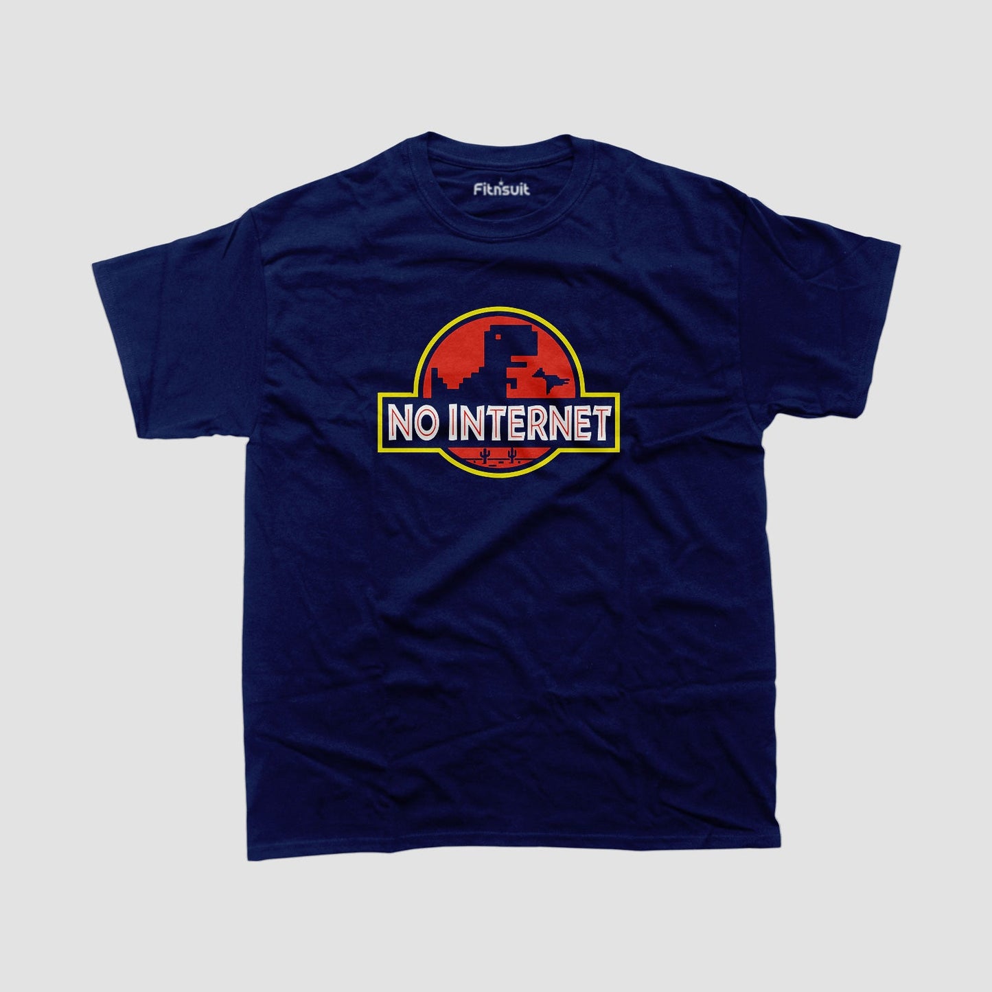 No Internet Programmer Typography Unisex Premium T-shirt