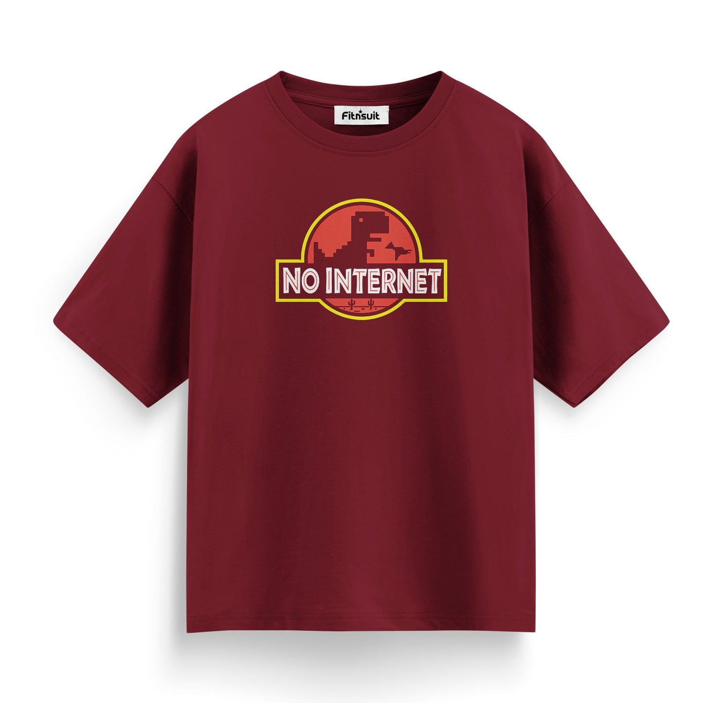 No Internet Programmer Typography Unisex Premium T-shirt