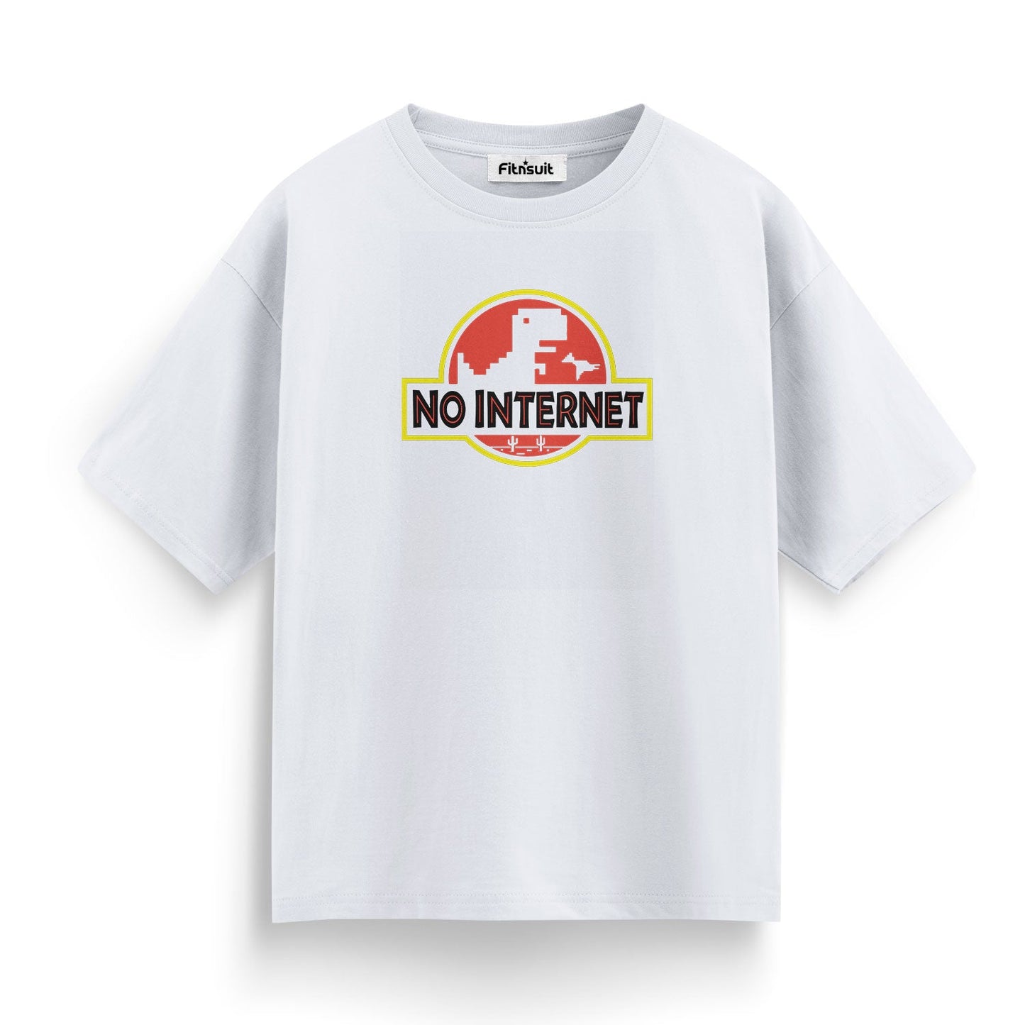 No Internet Programmer Typography Unisex Premium T-shirt