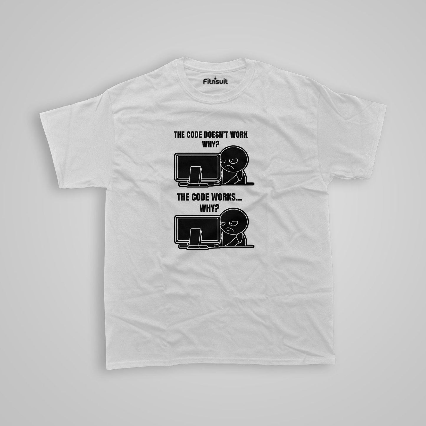 The code doesn't work why? The code Works why? , Coding, Programming Unisex Premium T-shirt