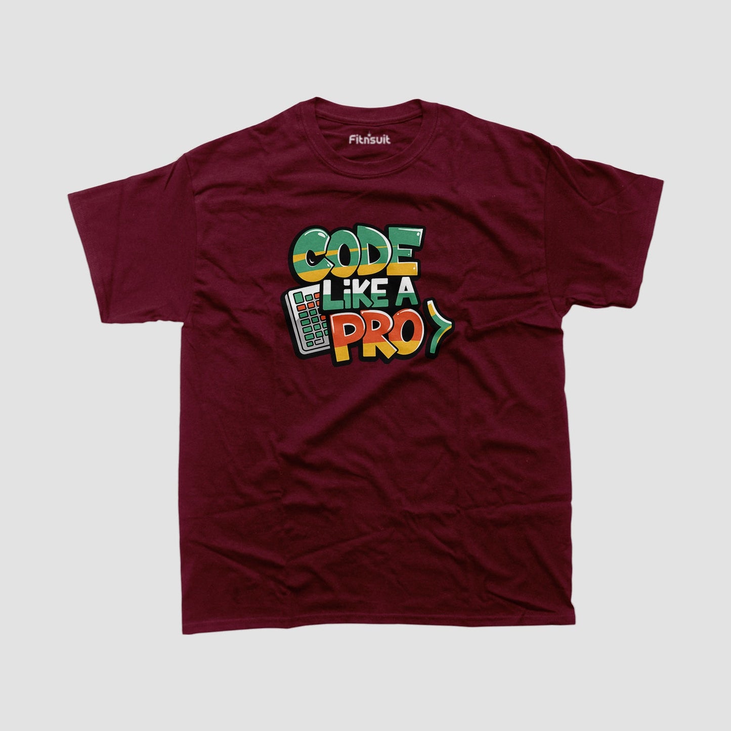 code like a pro Programmer Typography Unisex Premium T-shirt