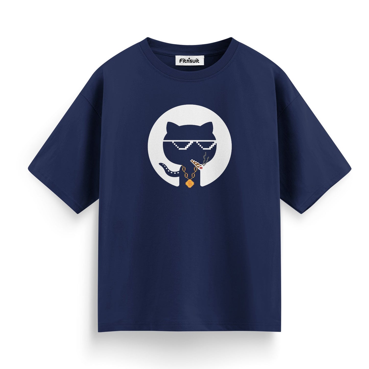 Github Logo With Shades And Chain Programmer T-Shirt