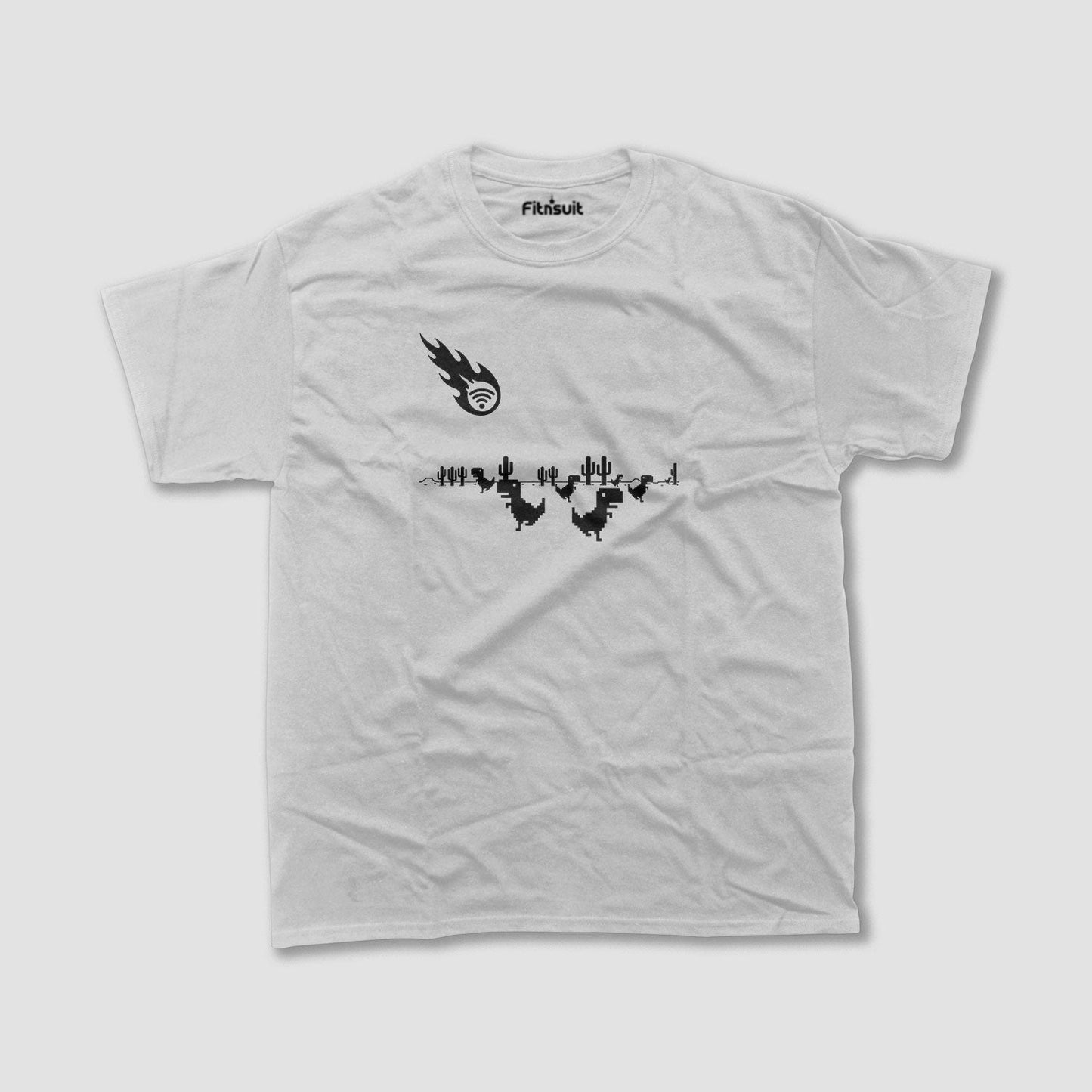 Code Birds Soundwave Silhouette Programmer T-Shirt