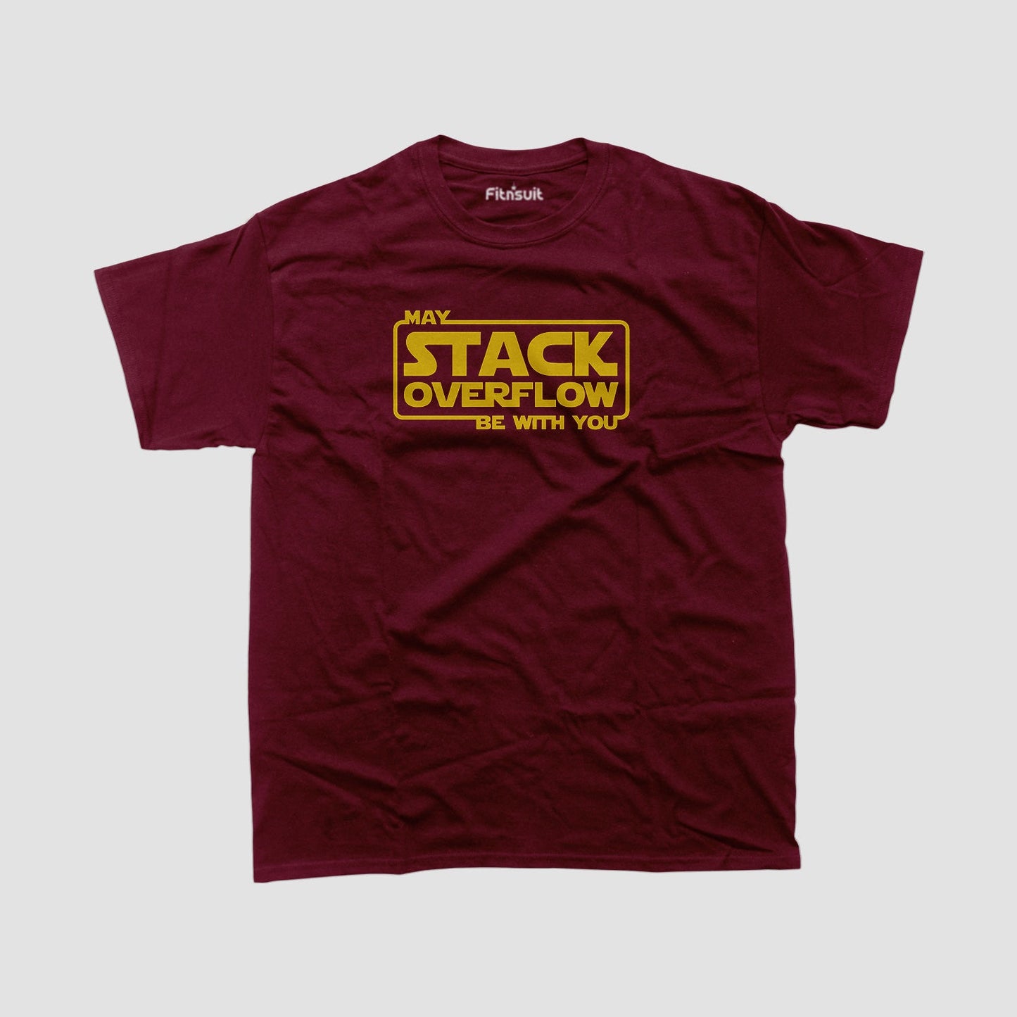 May Stack Overflow Be With You Programmer T-Shirt