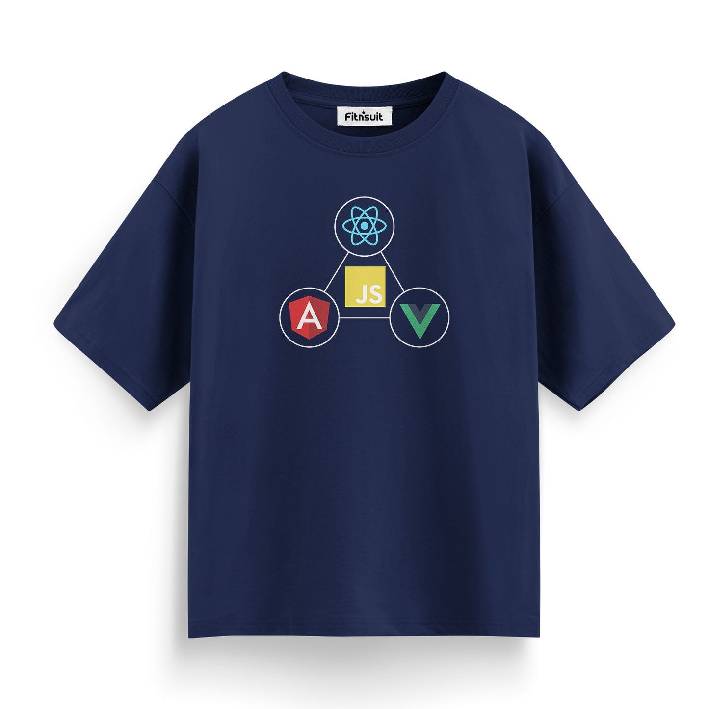 React Angular Vue Js Logos Programmer T-Shirt