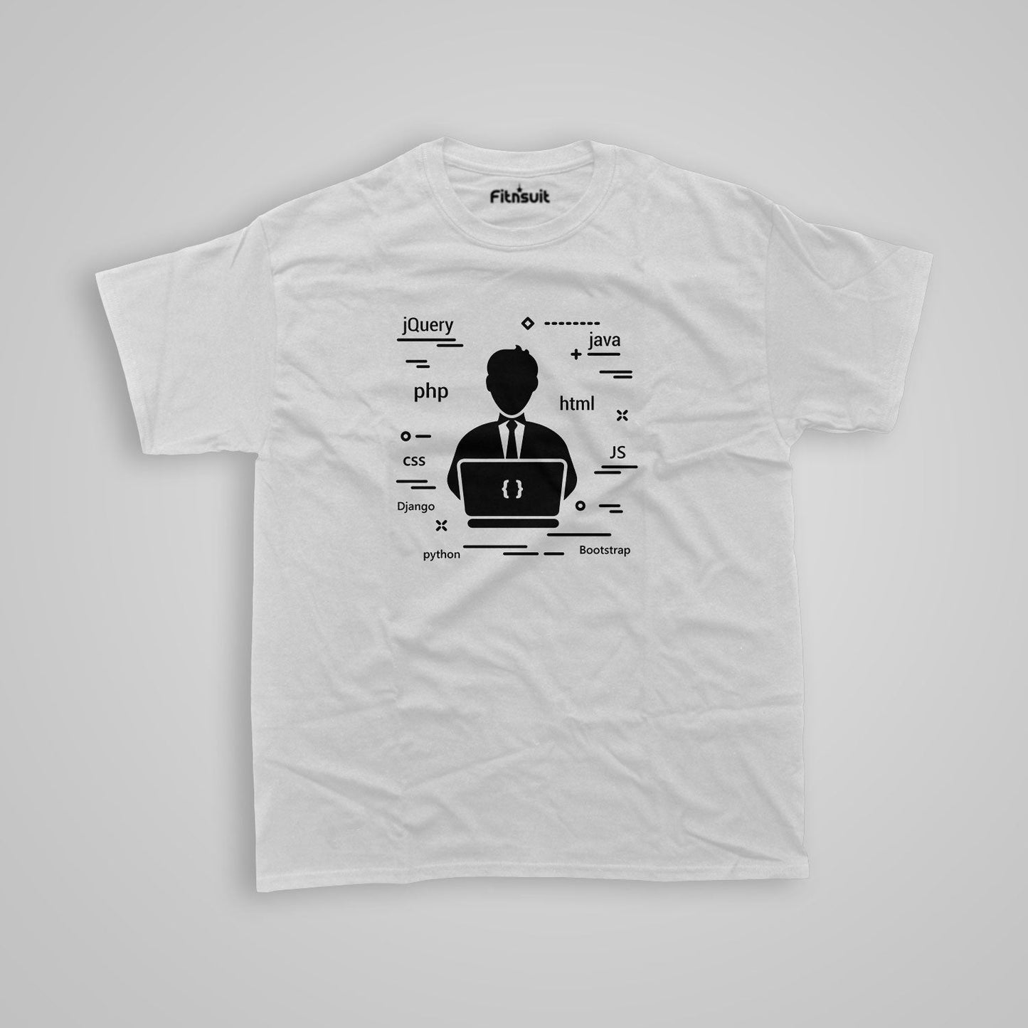 Jqurey, java, php, html, css, js, Django, python, Bootstrap, Coding, Programming Unisex Premium T-shirt