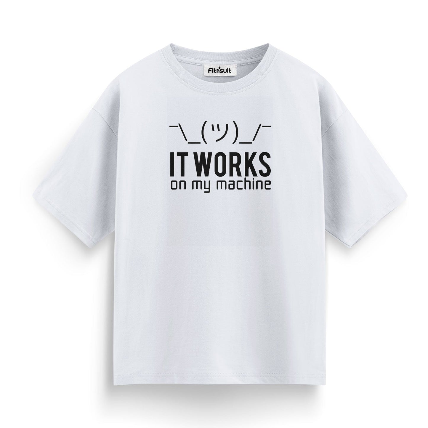 It works on my machine funny Programming Unisex Premium T-shirt