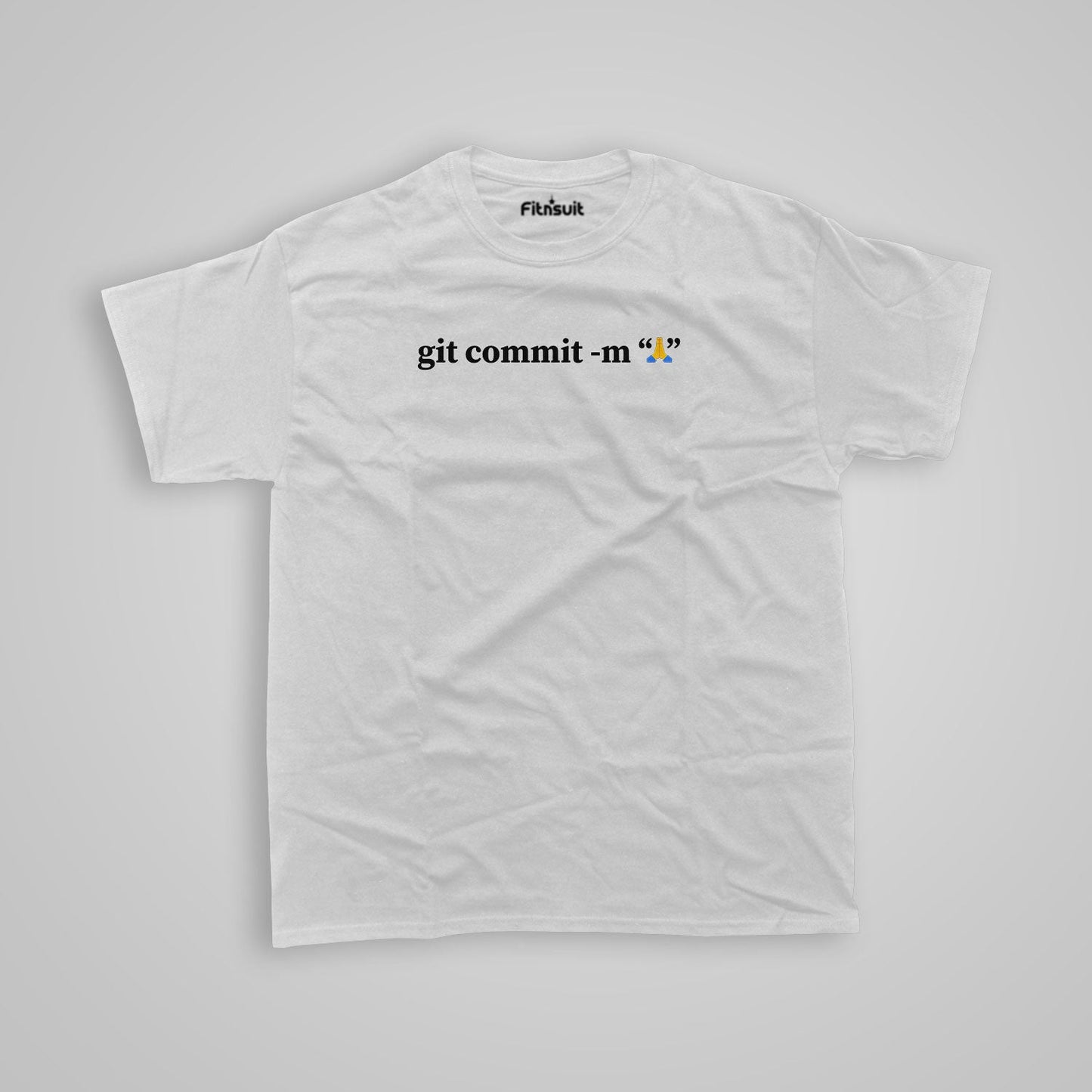 Git commit funny Programming Unisex Premium T-shirt