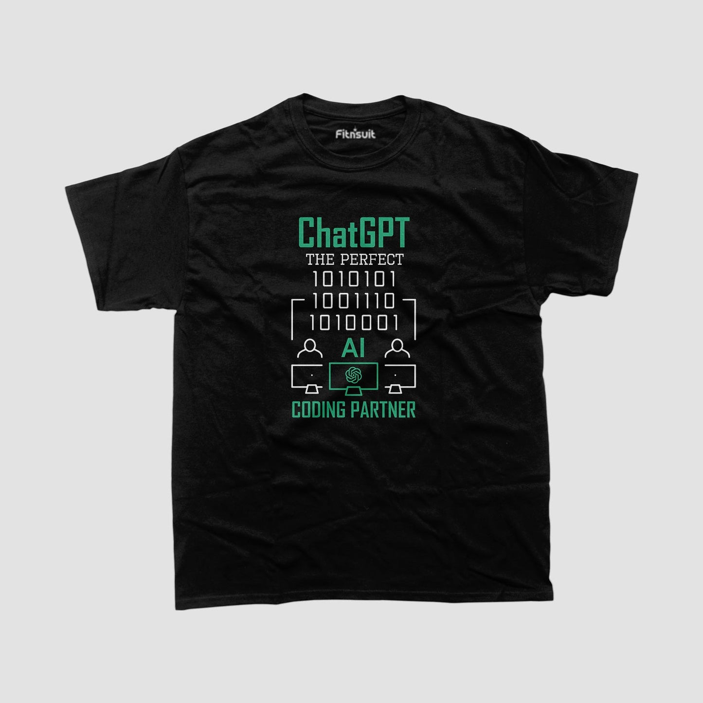Chatgpt the perfect AI coding partner Unisex Premium T-shirt