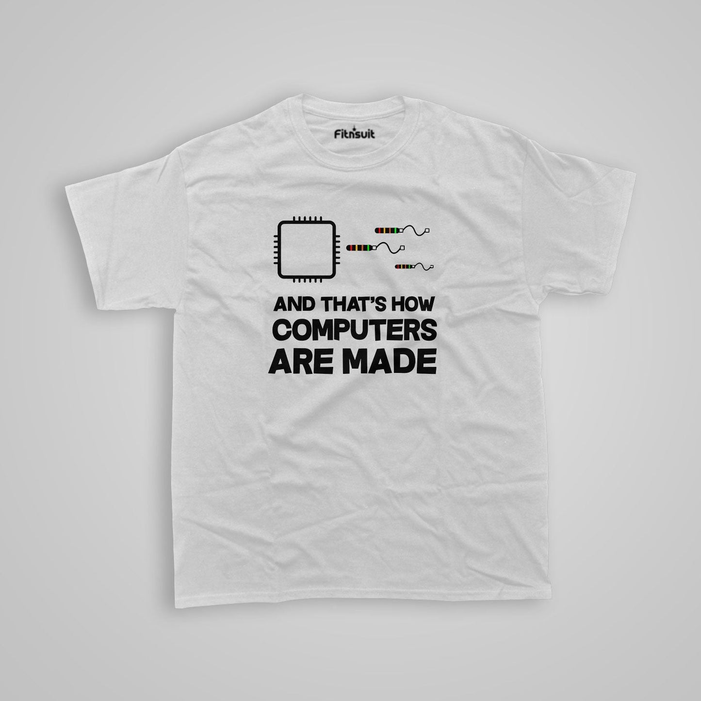 And that's how computers are made, funny Programmer quote Unisex Premium T-shirt
