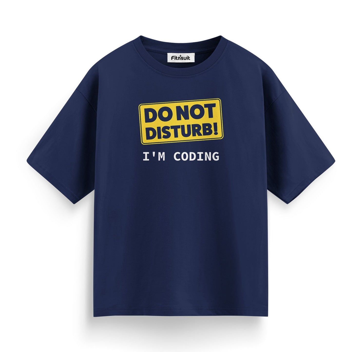 Do not Disturb! im Coding funny Programmer quote Unisex Premium T-shirt