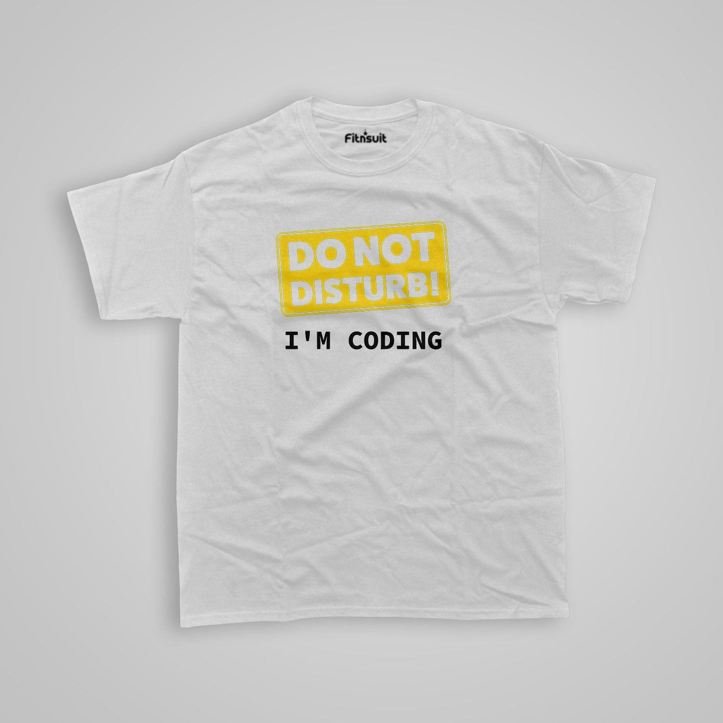 Do not Disturb! im Coding funny Programmer quote Unisex Premium T-shirt