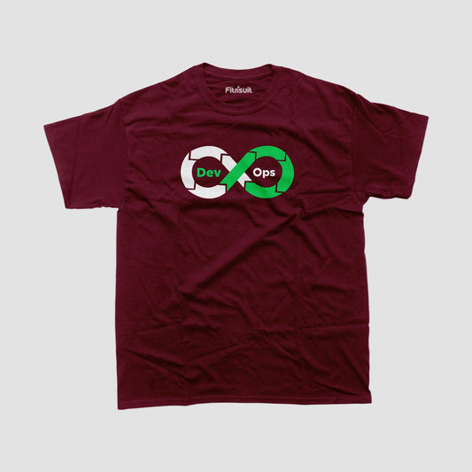 DevOps T shirt for programmer and coder.