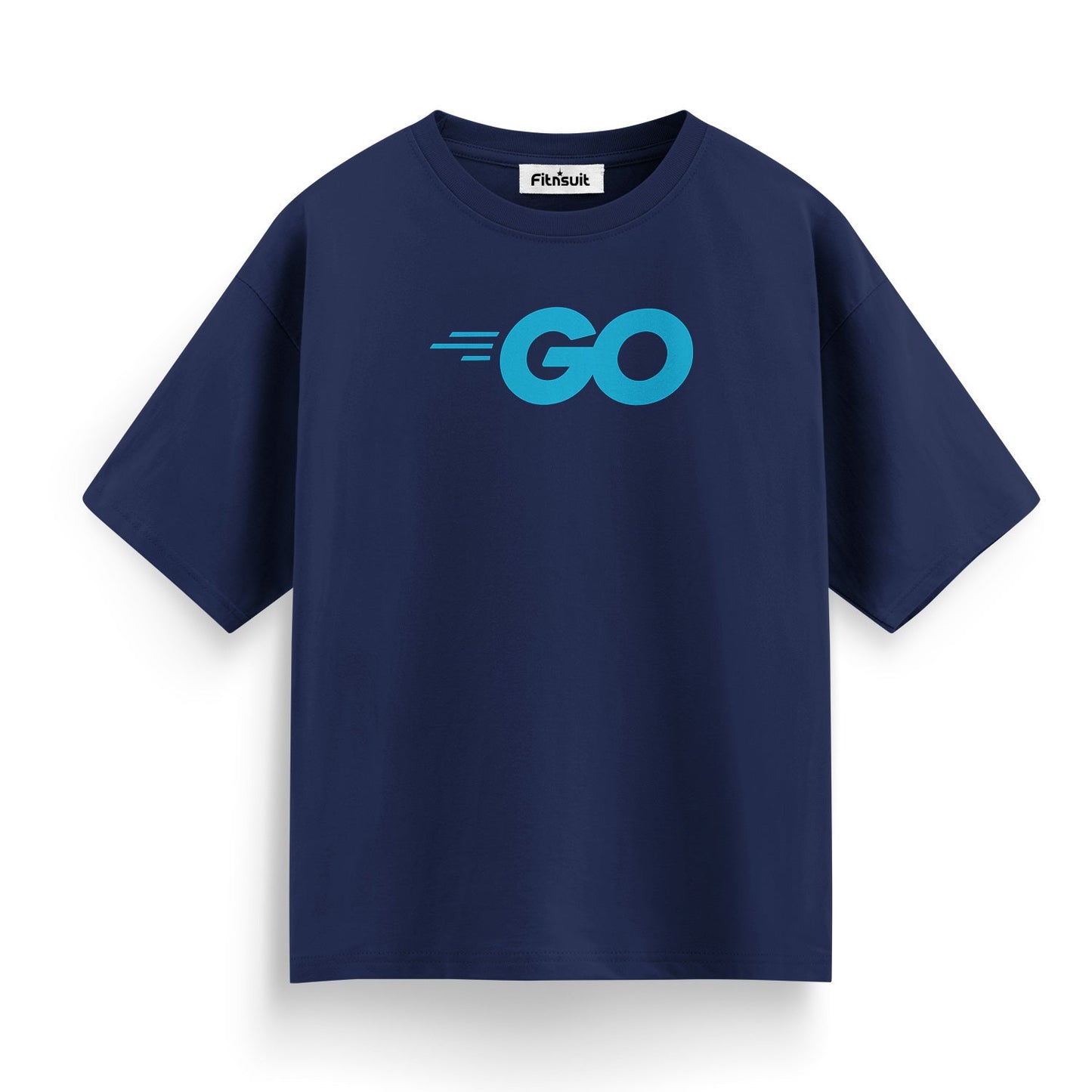GO logo T shirt for programmer and coder.