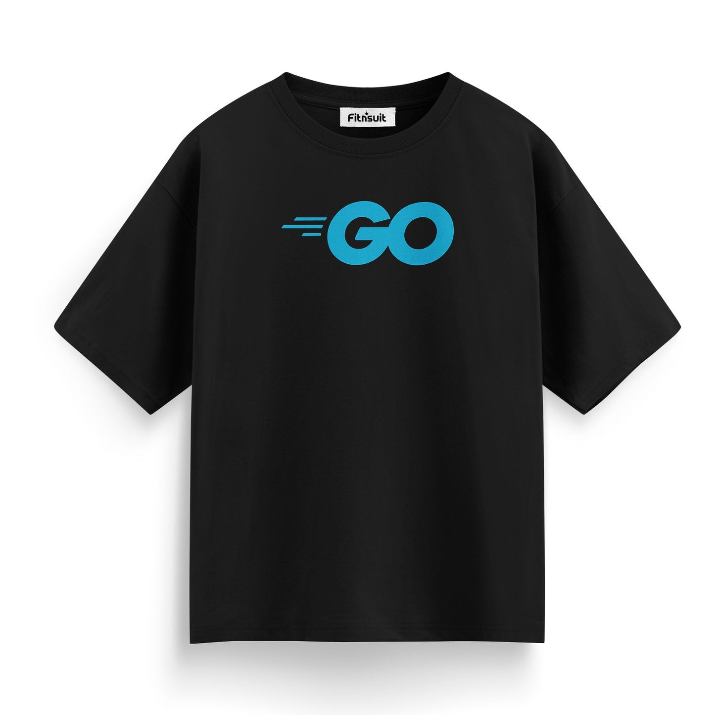 GO logo T shirt for programmer and coder.