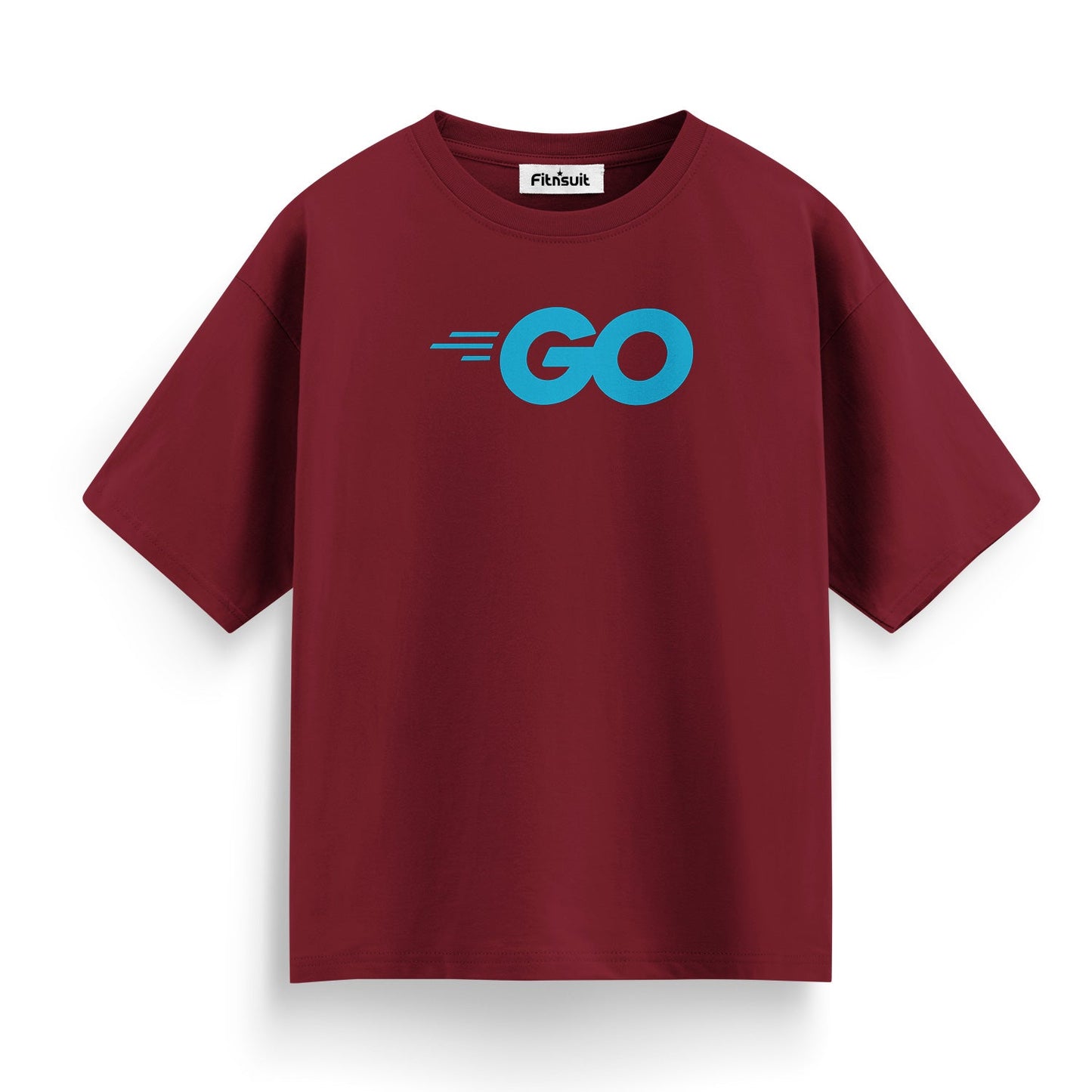 GO logo T shirt for programmer and coder.
