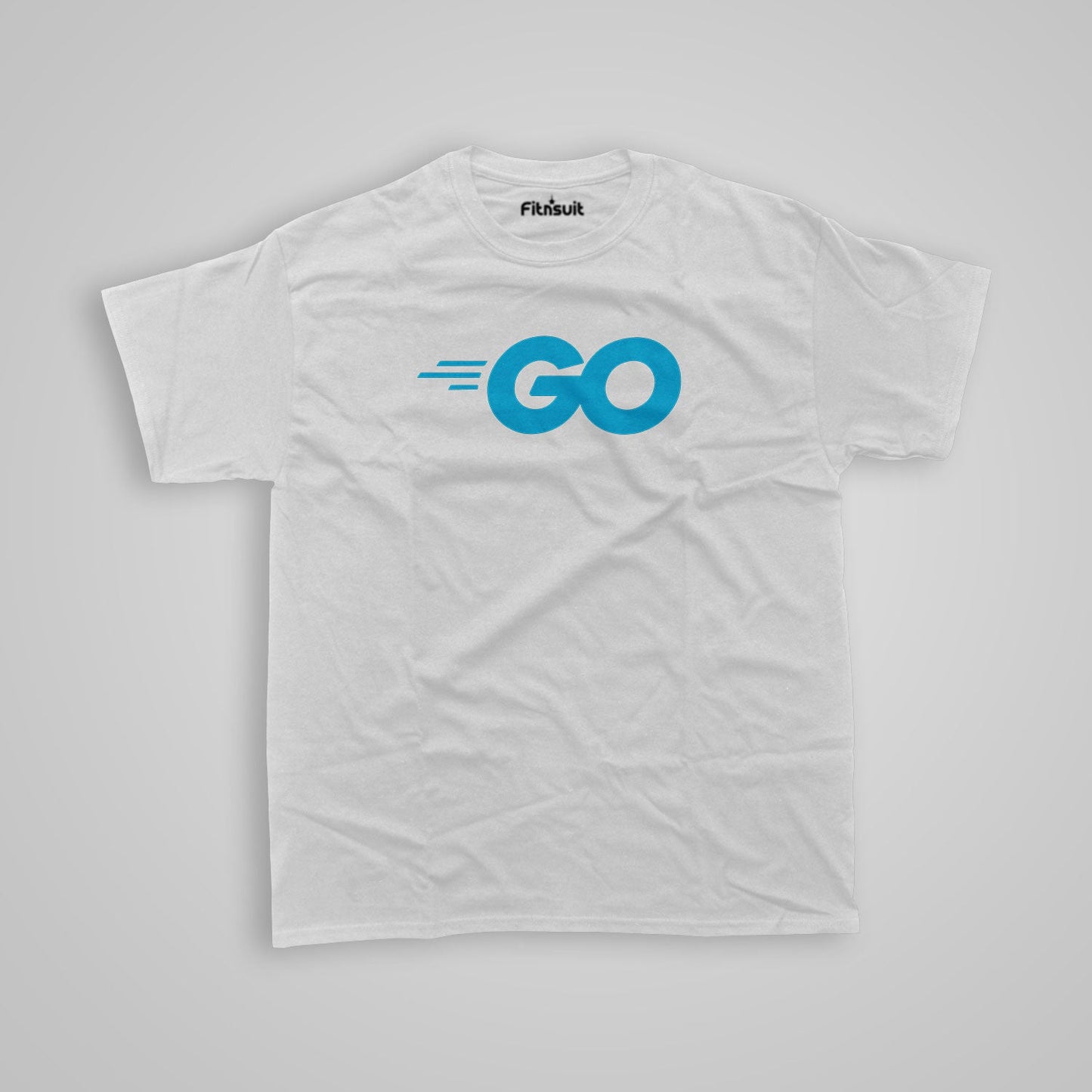 GO logo T shirt for programmer and coder.