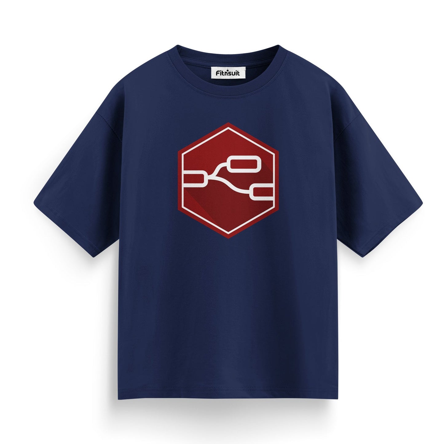 Nod Red T shirt for programmer and coder.