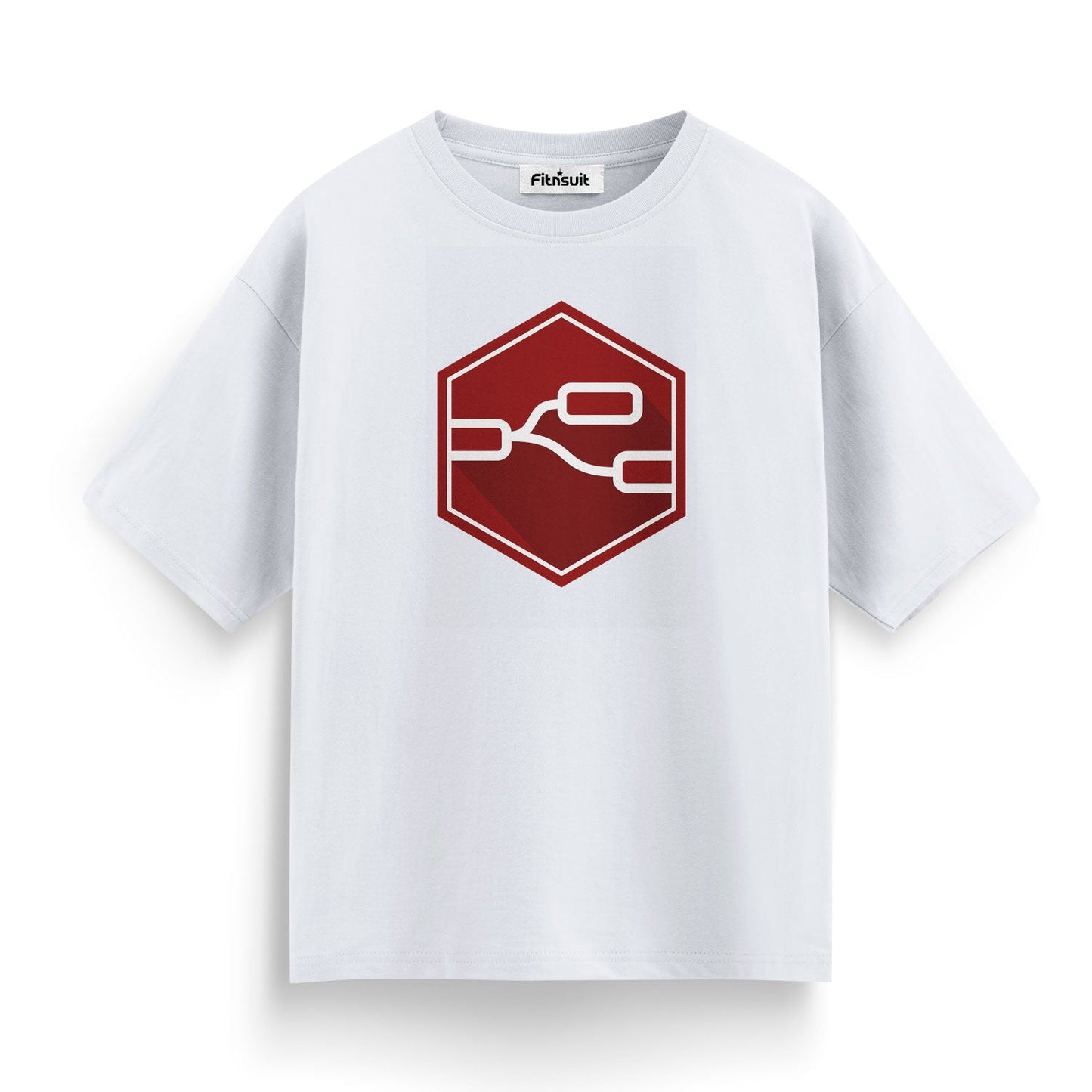 Nod Red T shirt for programmer and coder.