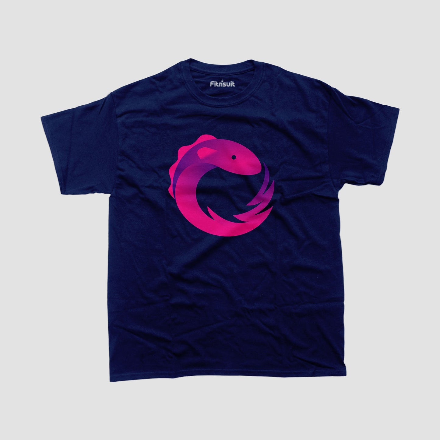Reactivex Logo T shirt for programmer and coder.