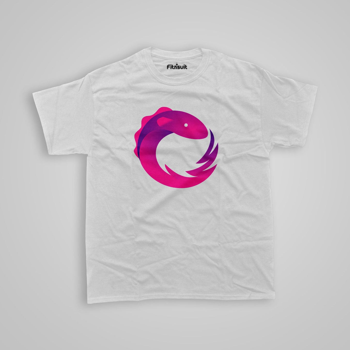 Reactivex Logo T shirt for programmer and coder.