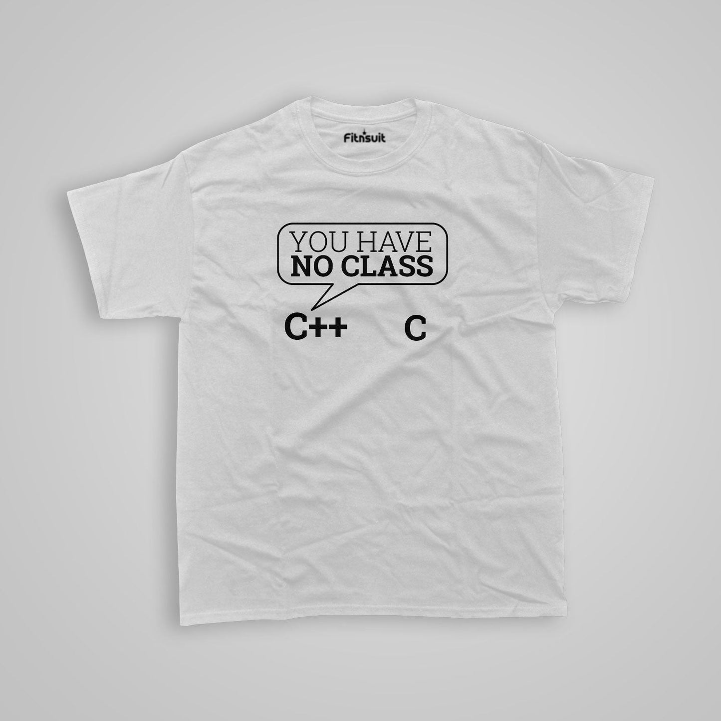 You have no class C++ C  funny Programmer quote Unisex Premium T-shirt