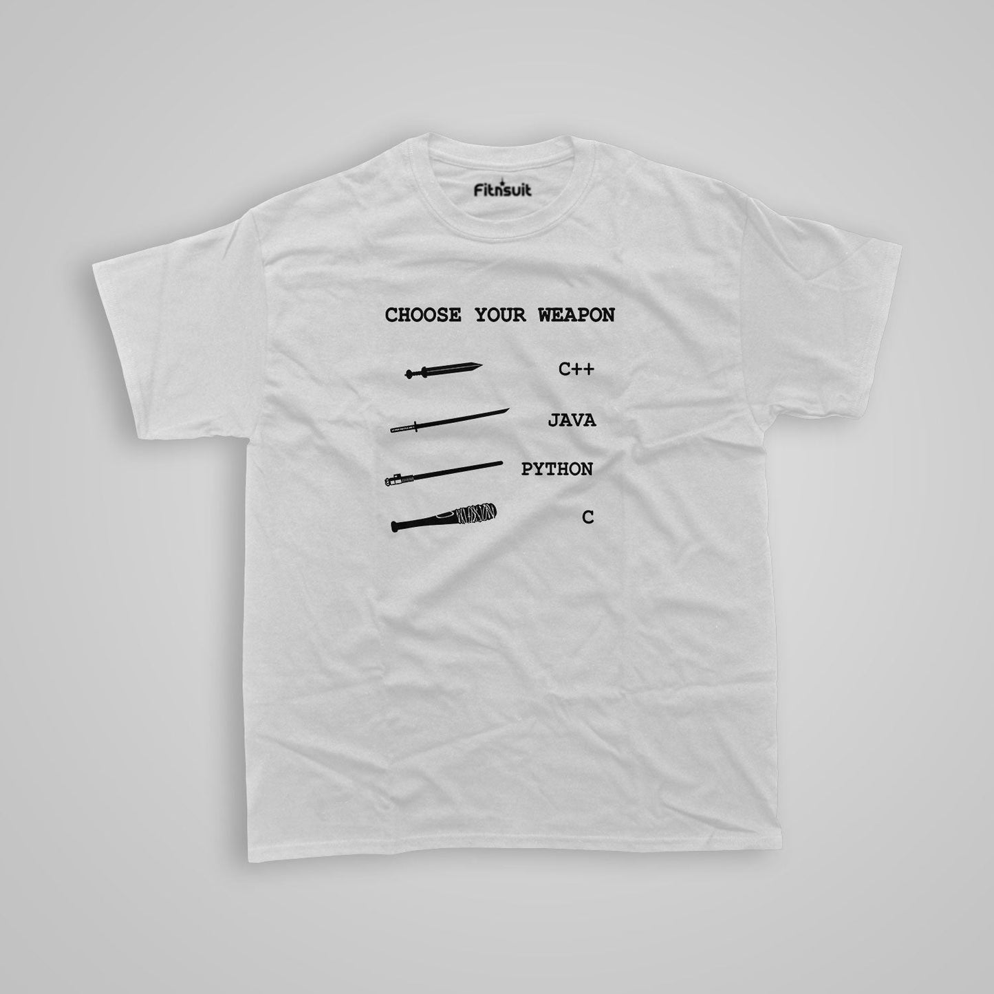 Choose your weapon funny Programmer quote Unisex Premium T-shirt