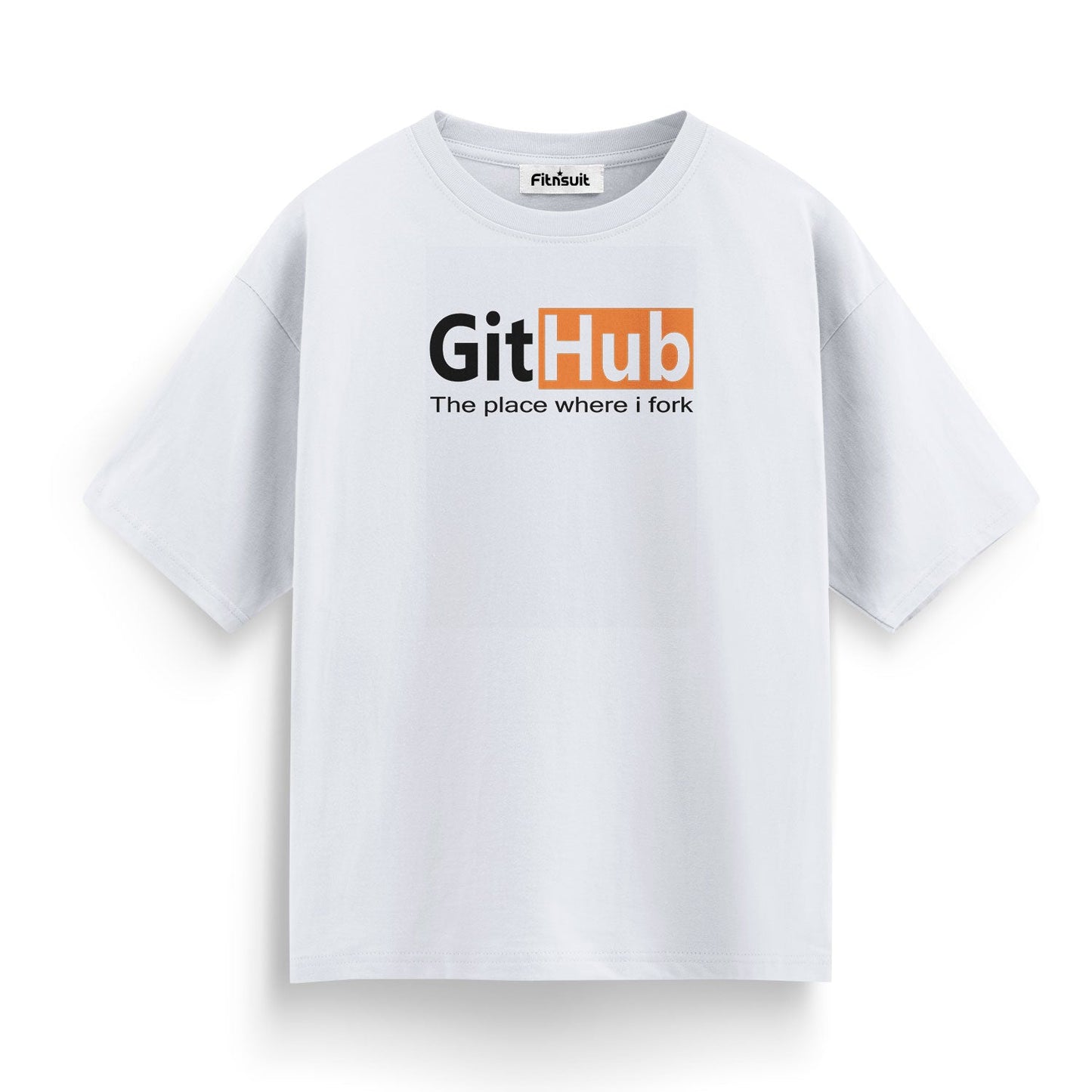 Github The place where I fork funny Programmer quote Unisex Premium T-shirt