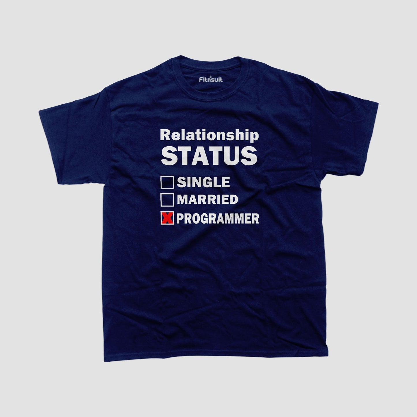 Relationship Status single, marride programmer funny Programmer quote Unisex Premium T-shirt