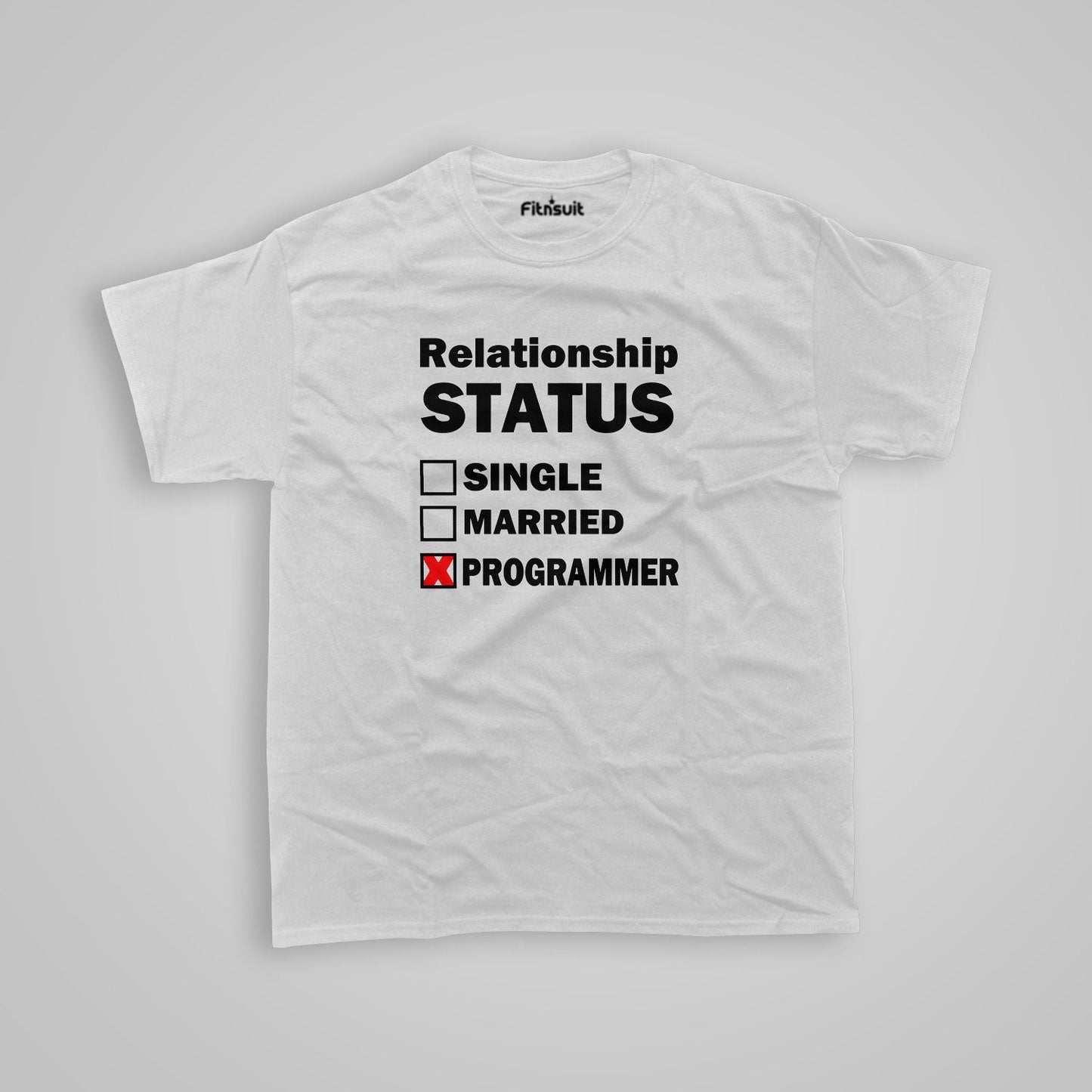 Relationship Status single, marride programmer funny Programmer quote Unisex Premium T-shirt