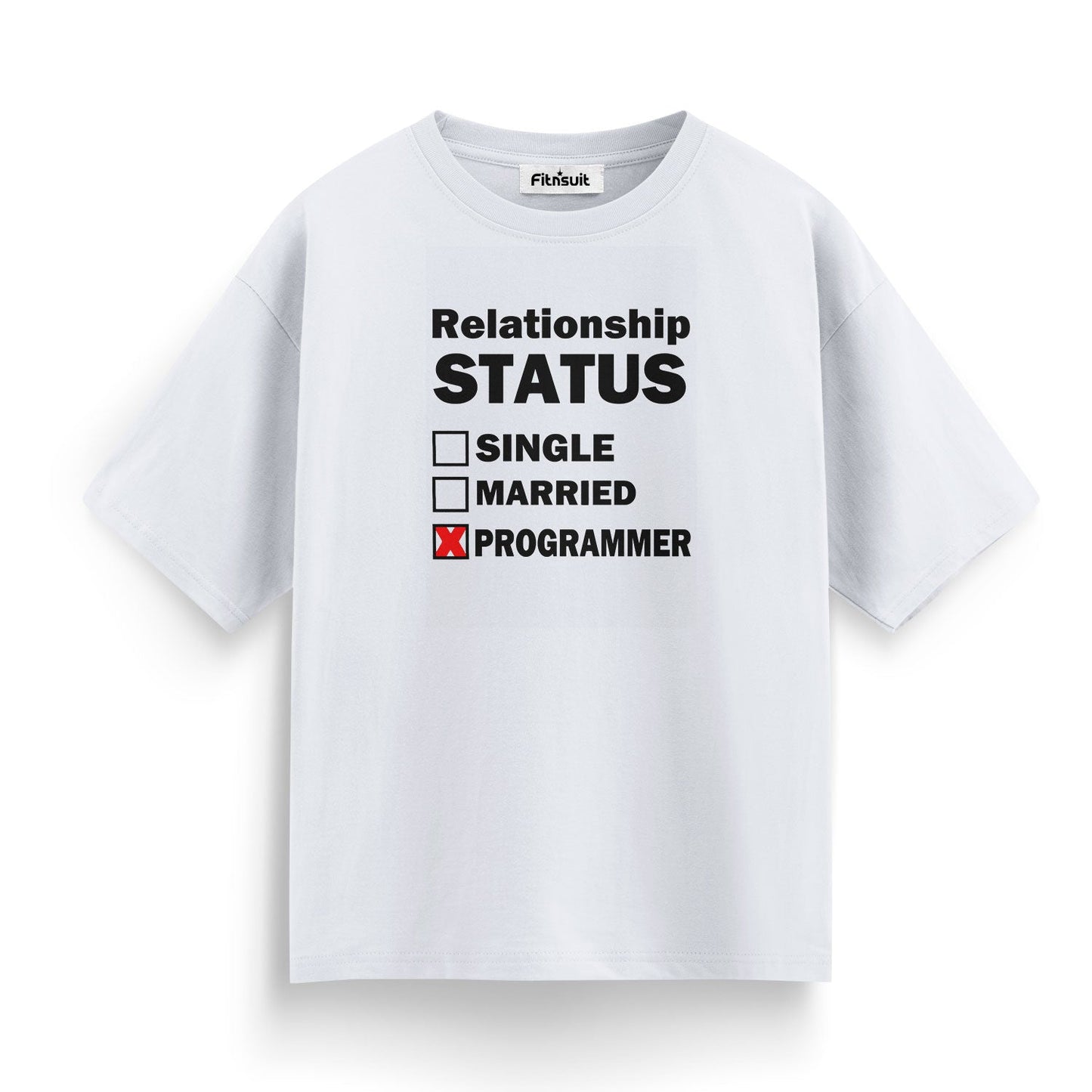 Relationship Status single, marride programmer funny Programmer quote Unisex Premium T-shirt