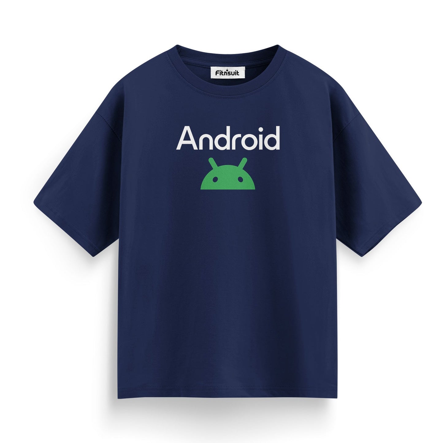 Android logo Programmer Typography Unisex Premium T-shirt