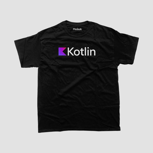Kotlin  Programmer Typography Unisex Premium T-shirt