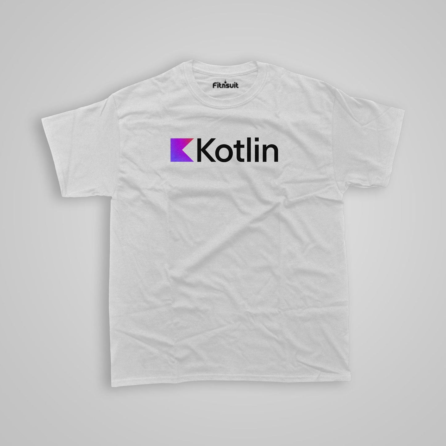 Kotlin  Programmer Typography Unisex Premium T-shirt