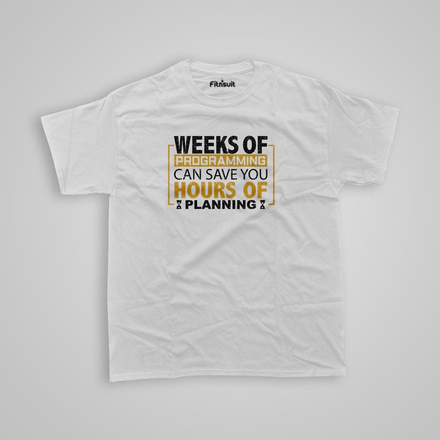 Weeks of programming can save you hours of planning, Coding, Programming Unisex Premium T-shirt