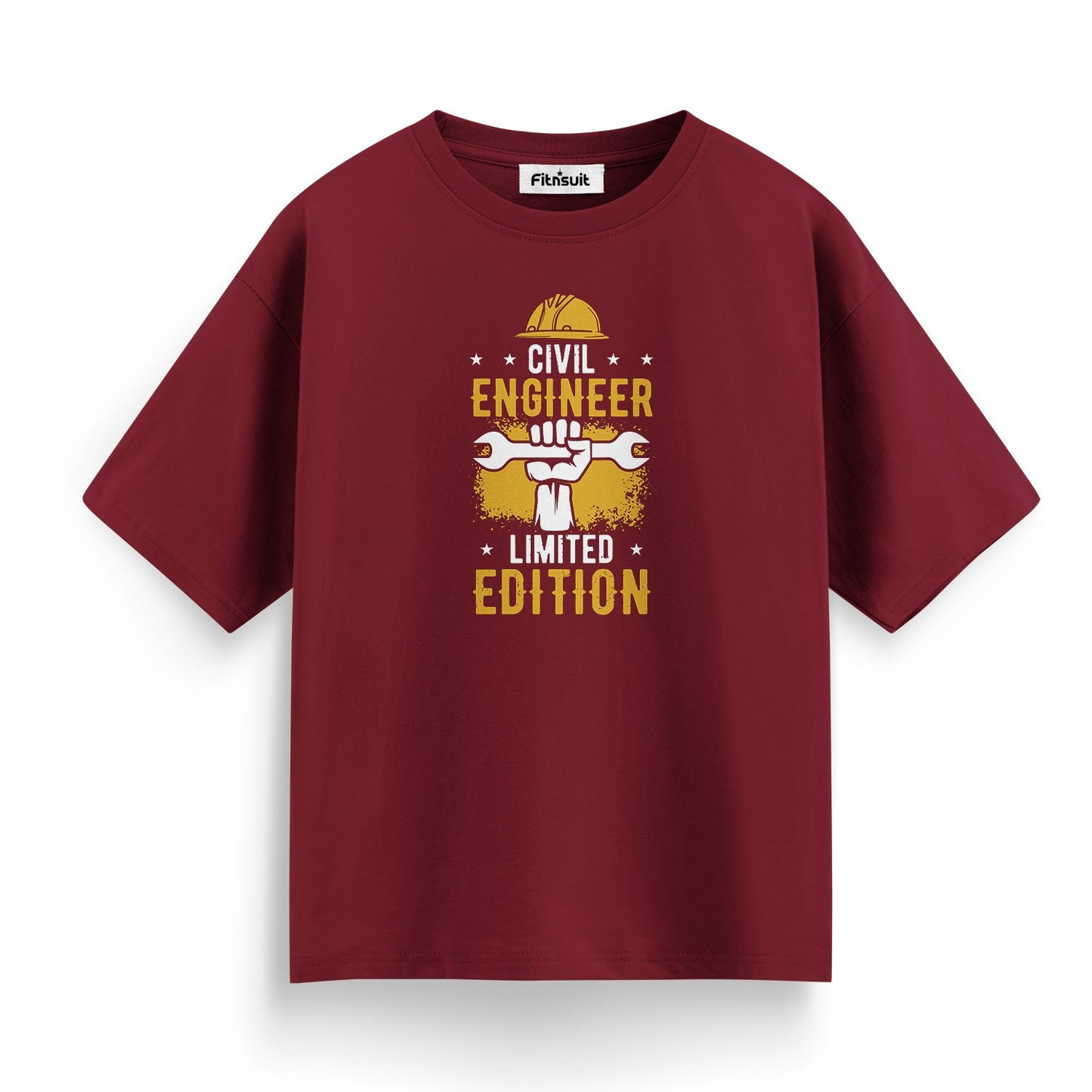 Limited Edition Civil Engineer Wrench Design T shirt