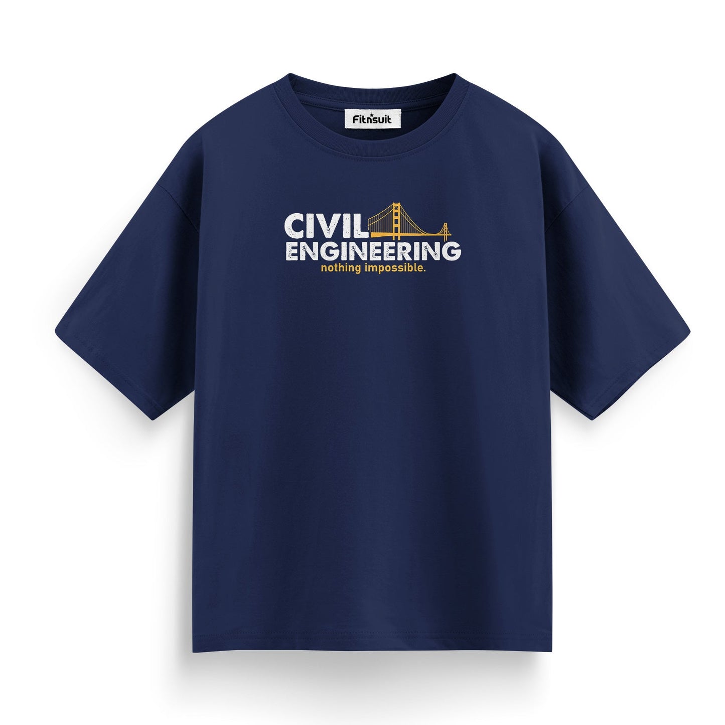 Civil Engineering Nothing Impossible T shirt
