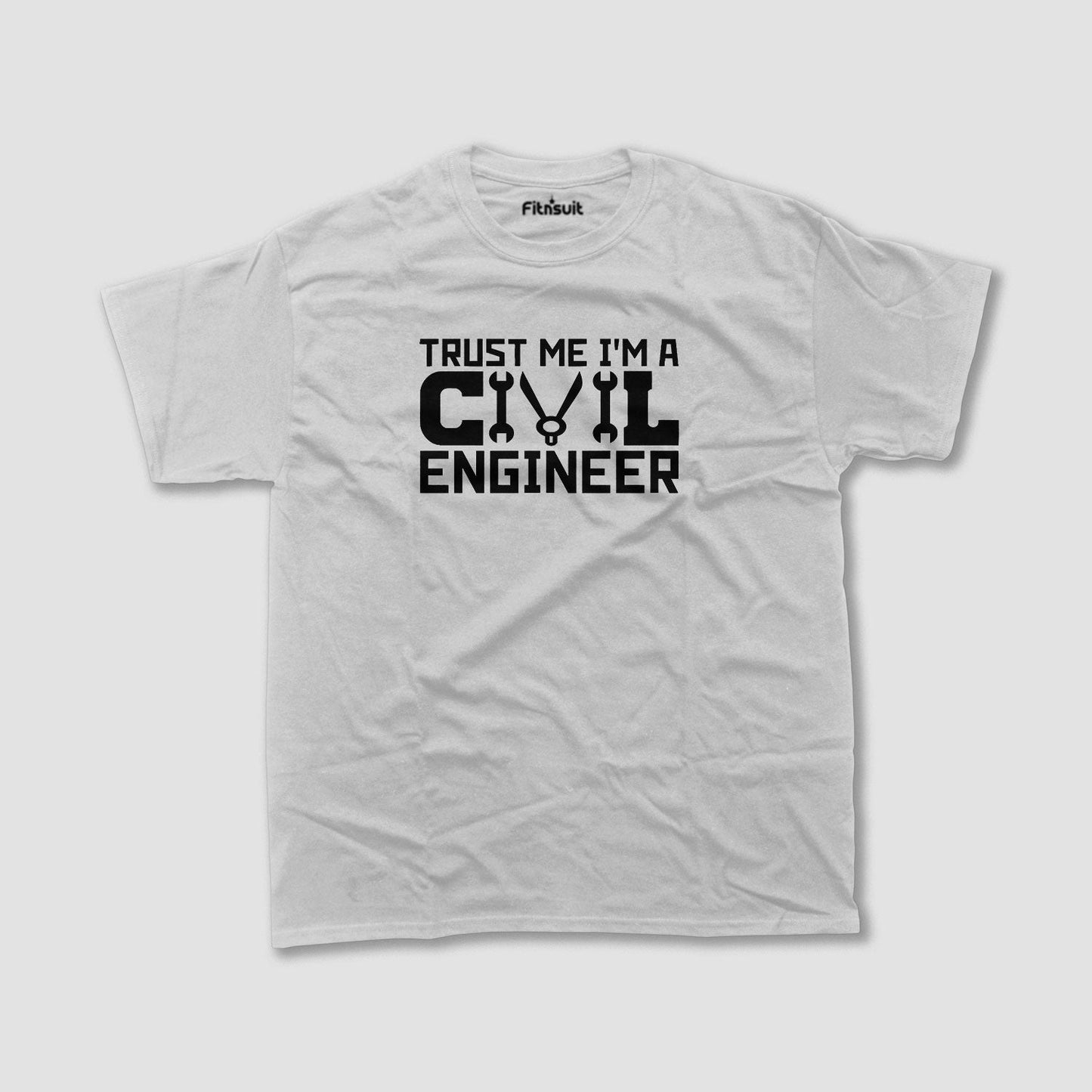 Trust Me I’m A Civil Engineer Wrench Design T shirt