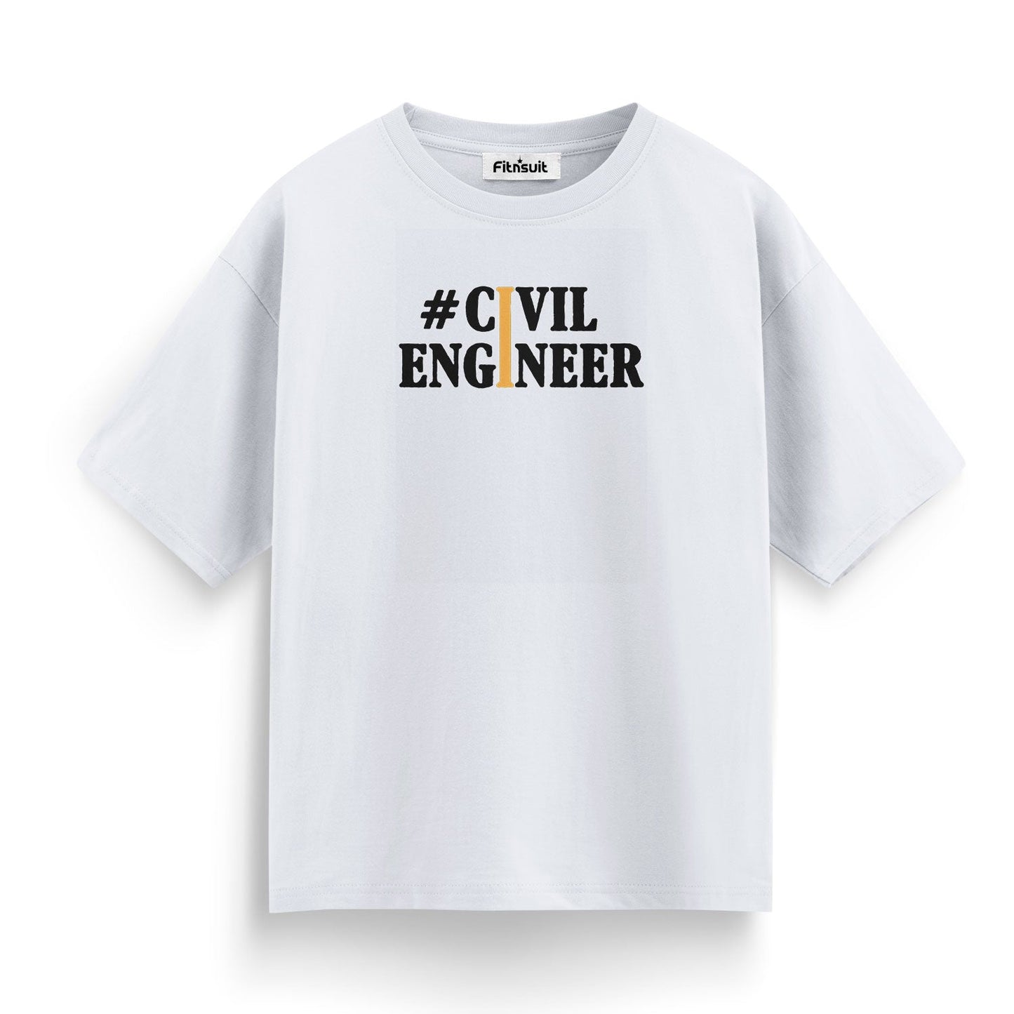 Hashtag Civil Engineer Minimalist T shirt