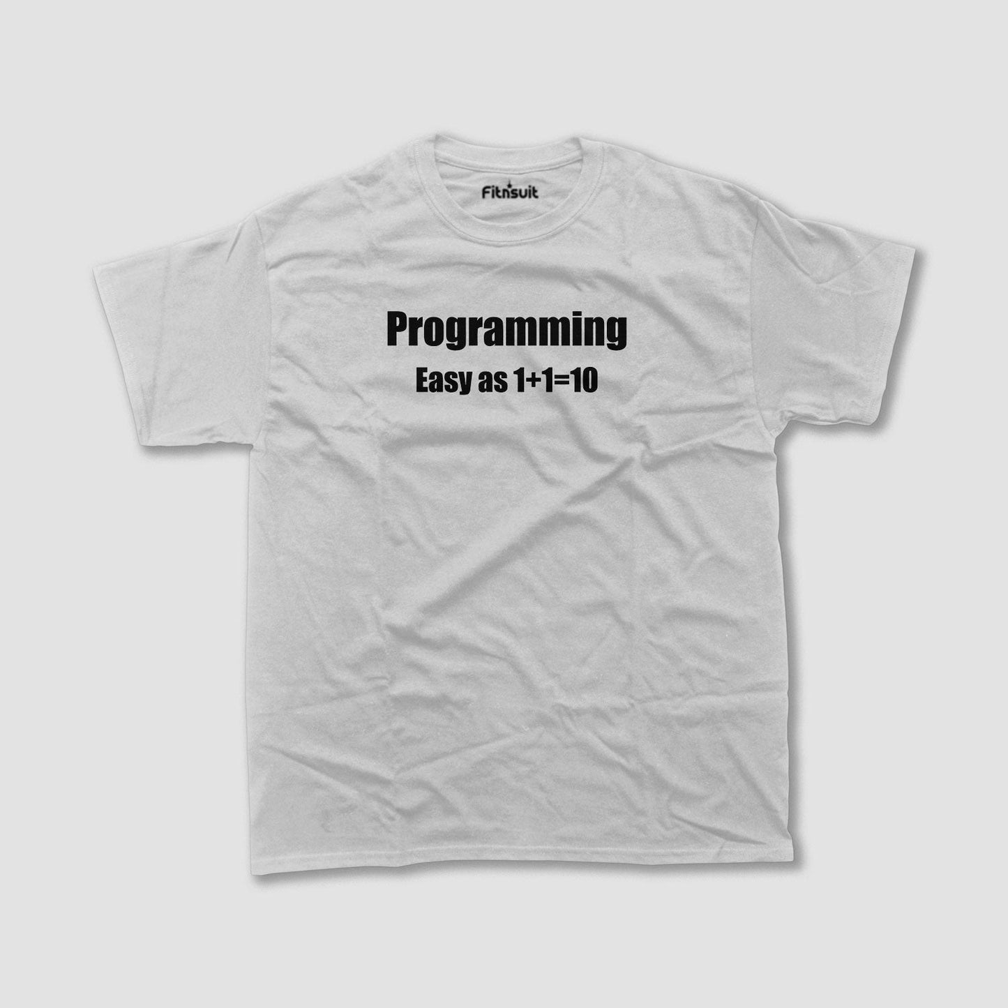 Programming Easy As 1+1=10 CSE Engineer T shirt