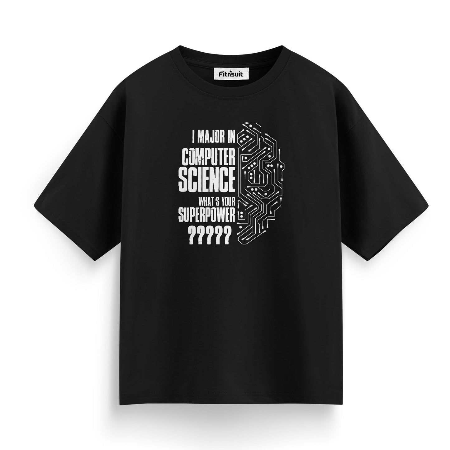 I Major In Computer Science Superpower CSE Engineer T shirt